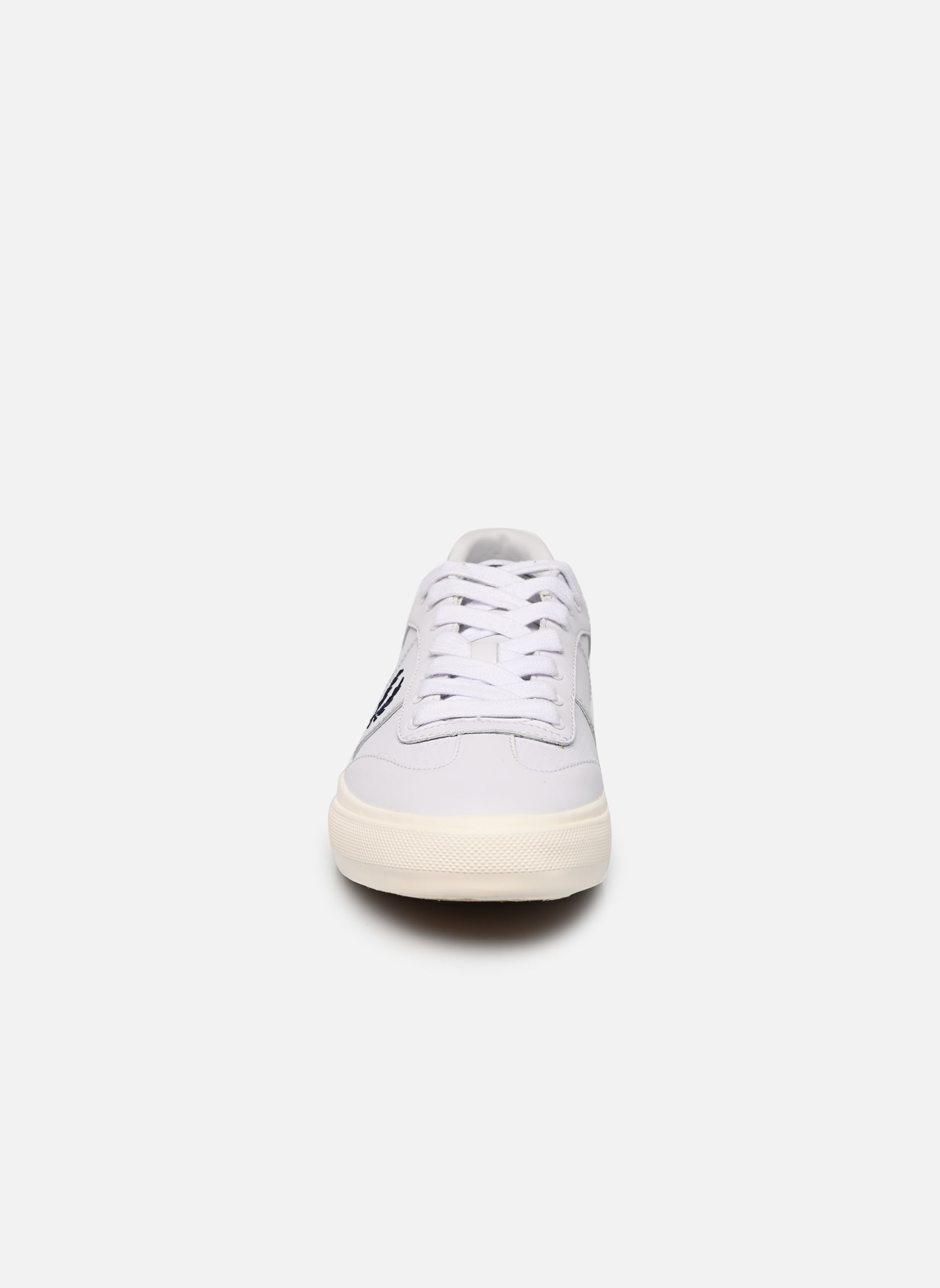 Niedrige Sneaker CLAY PERF LEATHER herren weiß Fred Perry Niedrige Sneaker CLAY PERF LEATHER herren weiß 100-WHITE