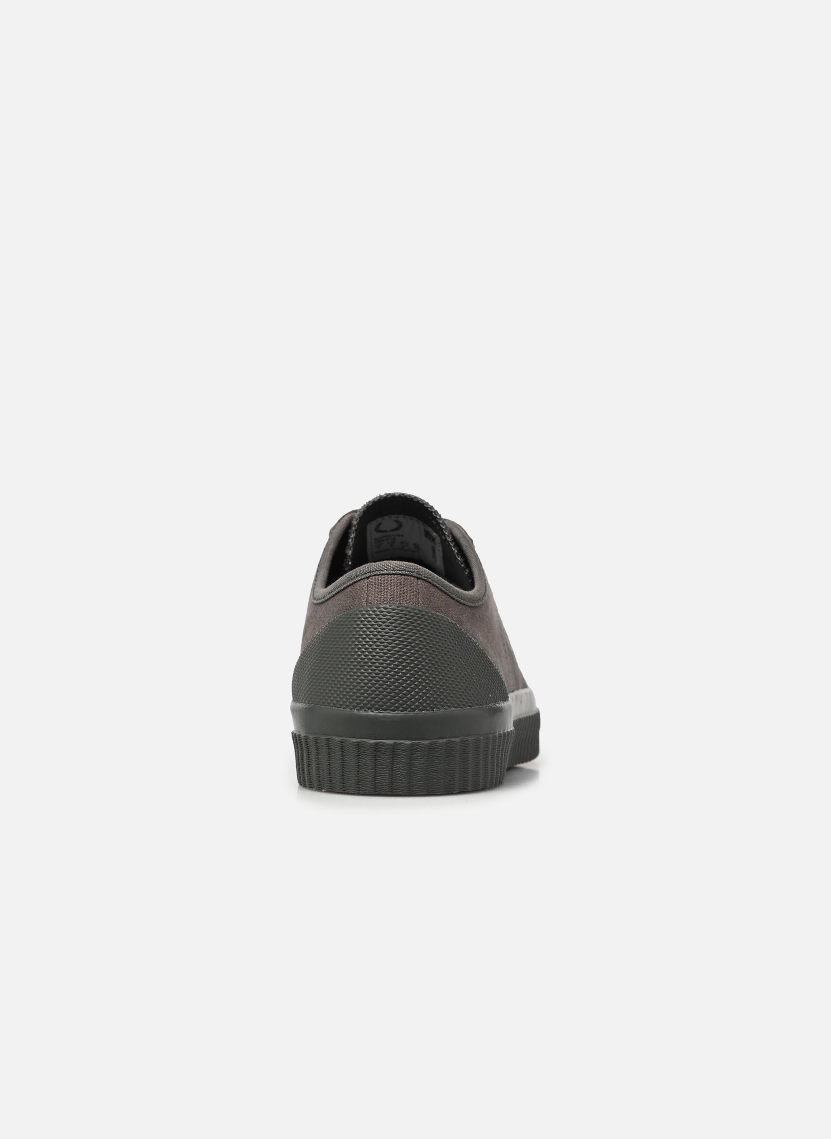 Baskets basses HUGHES LOW CANVAS homme vert Fred Perry Baskets basses HUGHES LOW CANVAS homme vert FLD GRN/WRM GRY