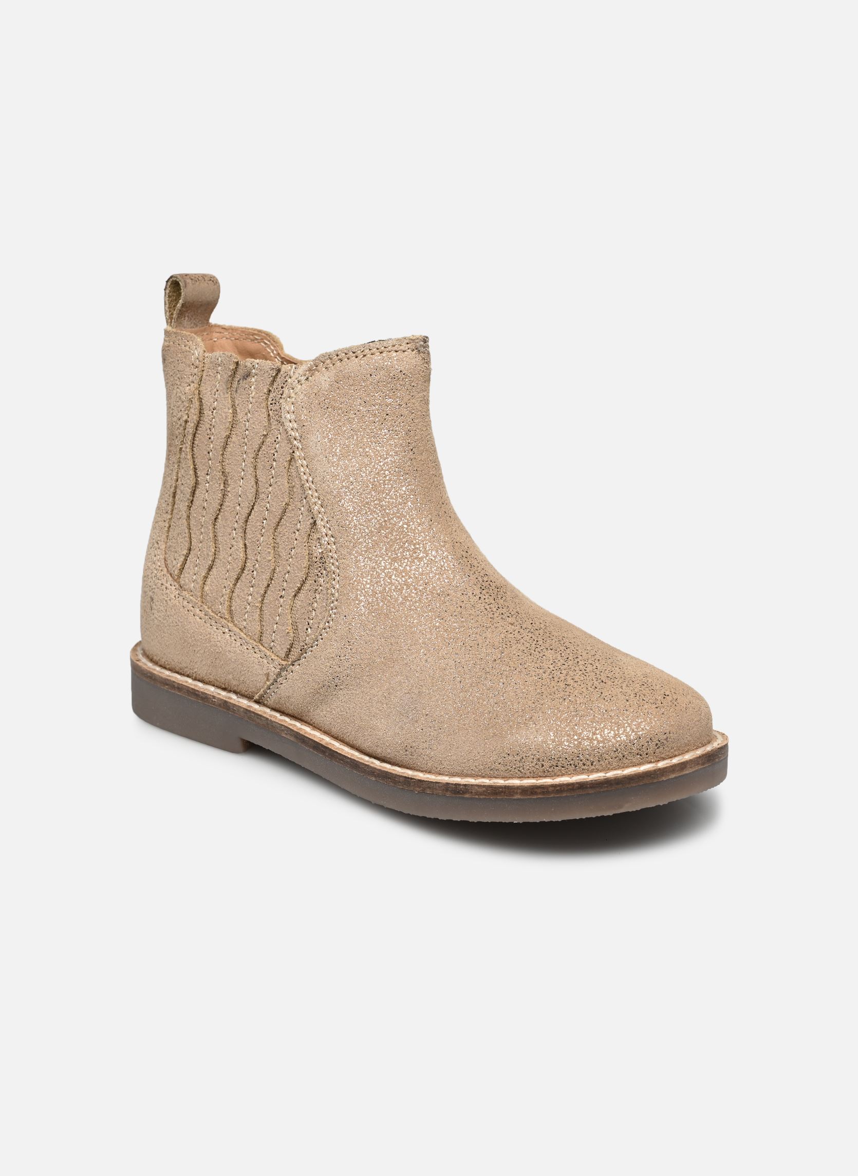 Bottines KAWAVE LEATHER fille beige Rose et Martin Bottines KAWAVE LEATHER fille beige Beige