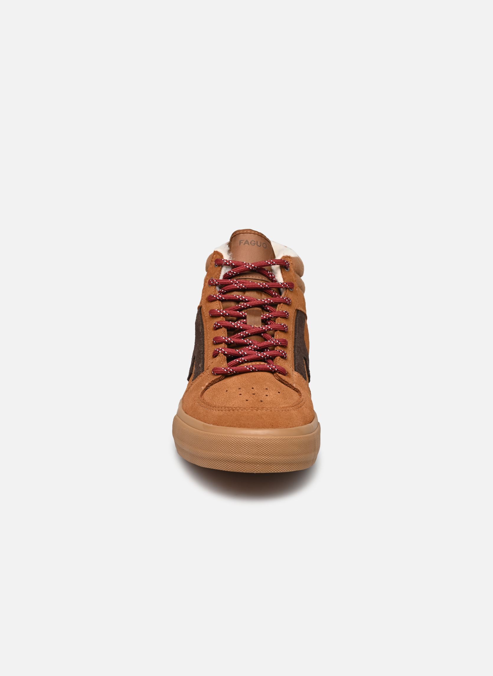 Sneakers alte WALNUT MID BASKETS SUEDE M uomo marrone Faguo Sneakers alte WALNUT MID BASKETS SUEDE M uomo marrone CAM00