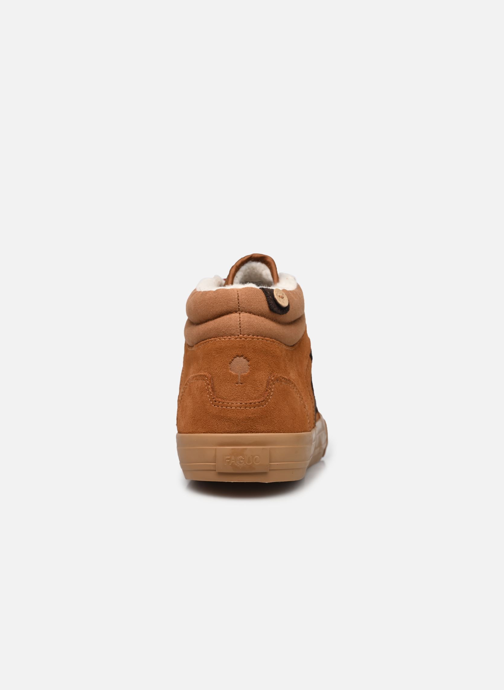 Sneakers alte WALNUT MID BASKETS SUEDE M uomo marrone Faguo Sneakers alte WALNUT MID BASKETS SUEDE M uomo marrone CAM00