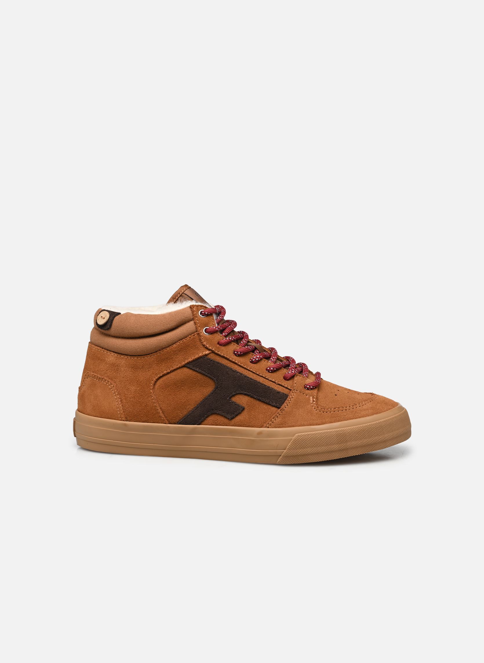 Sneakers alte WALNUT MID BASKETS SUEDE M uomo marrone Faguo Sneakers alte WALNUT MID BASKETS SUEDE M uomo marrone CAM00