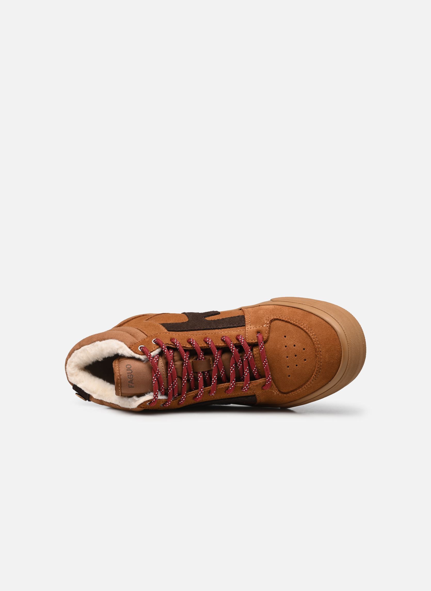 Sneakers alte WALNUT MID BASKETS SUEDE M uomo marrone Faguo Sneakers alte WALNUT MID BASKETS SUEDE M uomo marrone CAM00