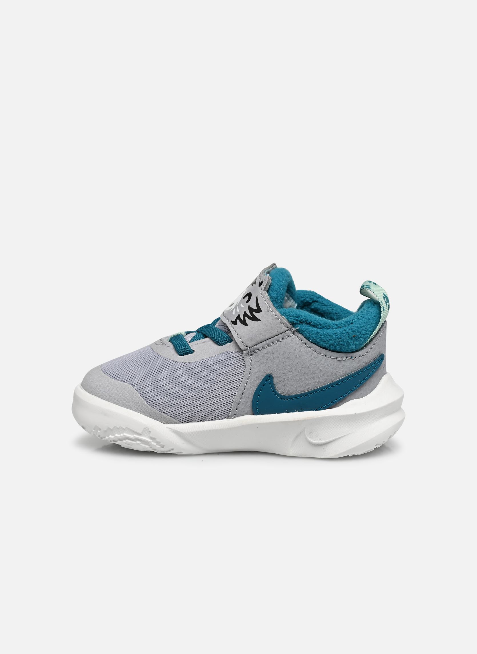 Chaussures de sport Team Hustle D 10 Lil (Td) gris Nike Chaussures de sport Team Hustle D 10 Lil (Td) gris Wolf Grey/Summit White-Bright