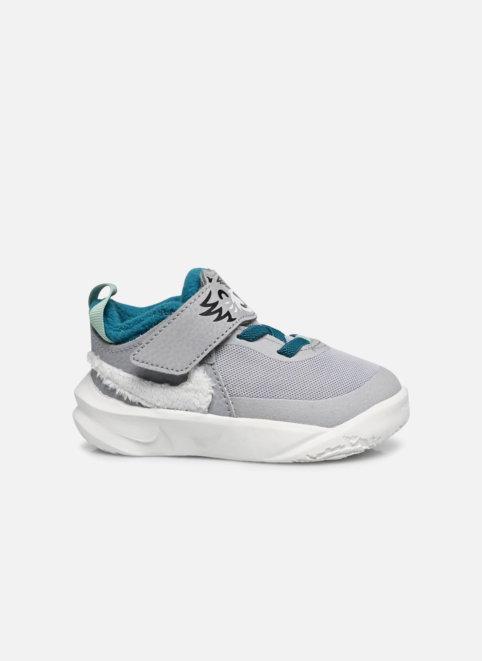 Chaussures de sport Team Hustle D 10 Lil (Td) gris Nike Chaussures de sport Team Hustle D 10 Lil (Td) gris Wolf Grey/Summit White-Bright