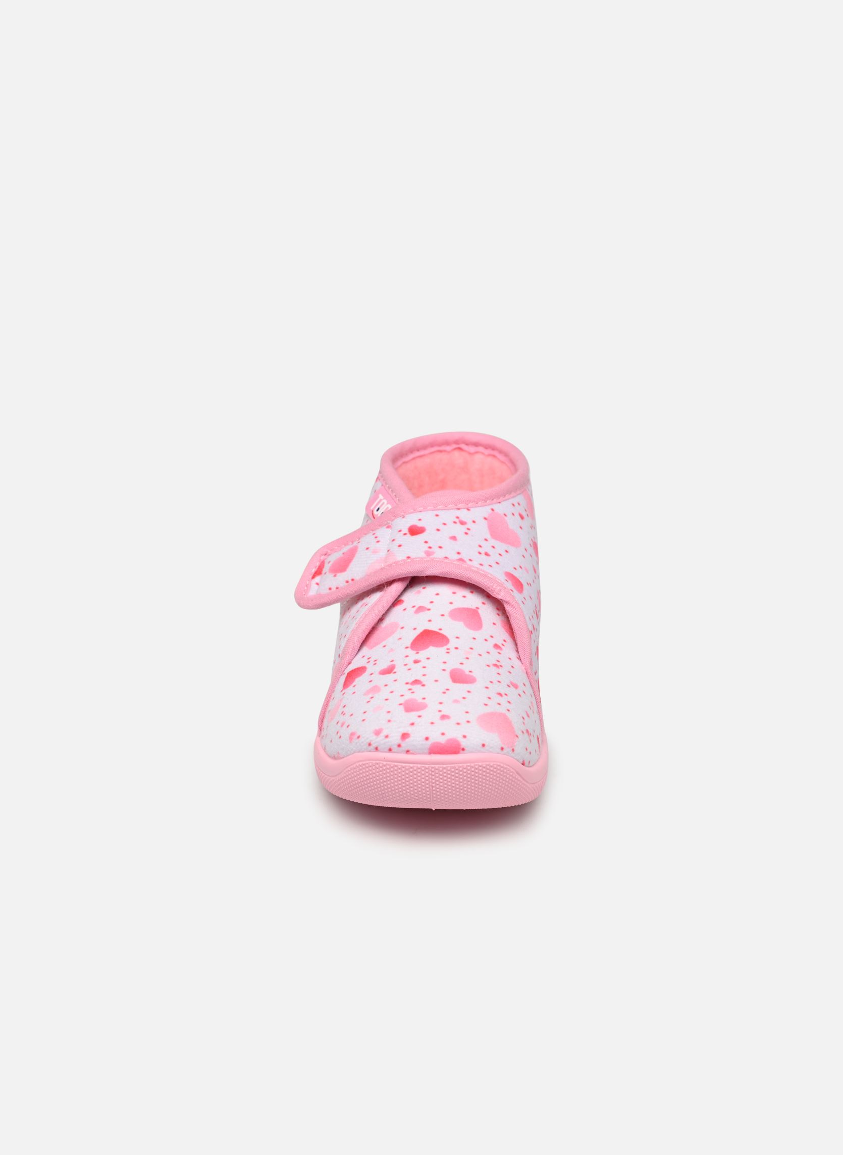Hausschuhe Galia1 9664 mädchen rosa Tooti Hausschuhe Galia1 9664 mädchen rosa GRIS