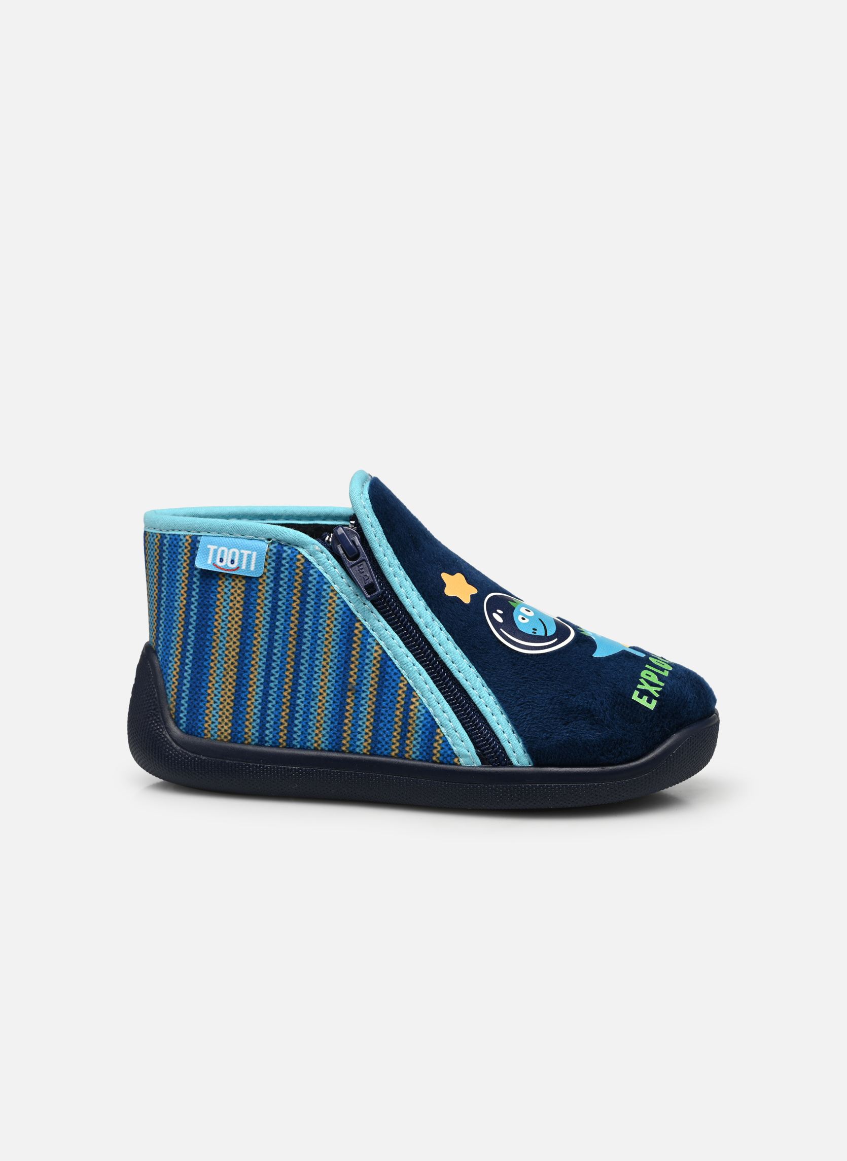 Chaussons Graff Tr1 9761 garçon bleu Tooti Chaussons Graff Tr1 9761 garçon bleu MARINE/LAVANDE