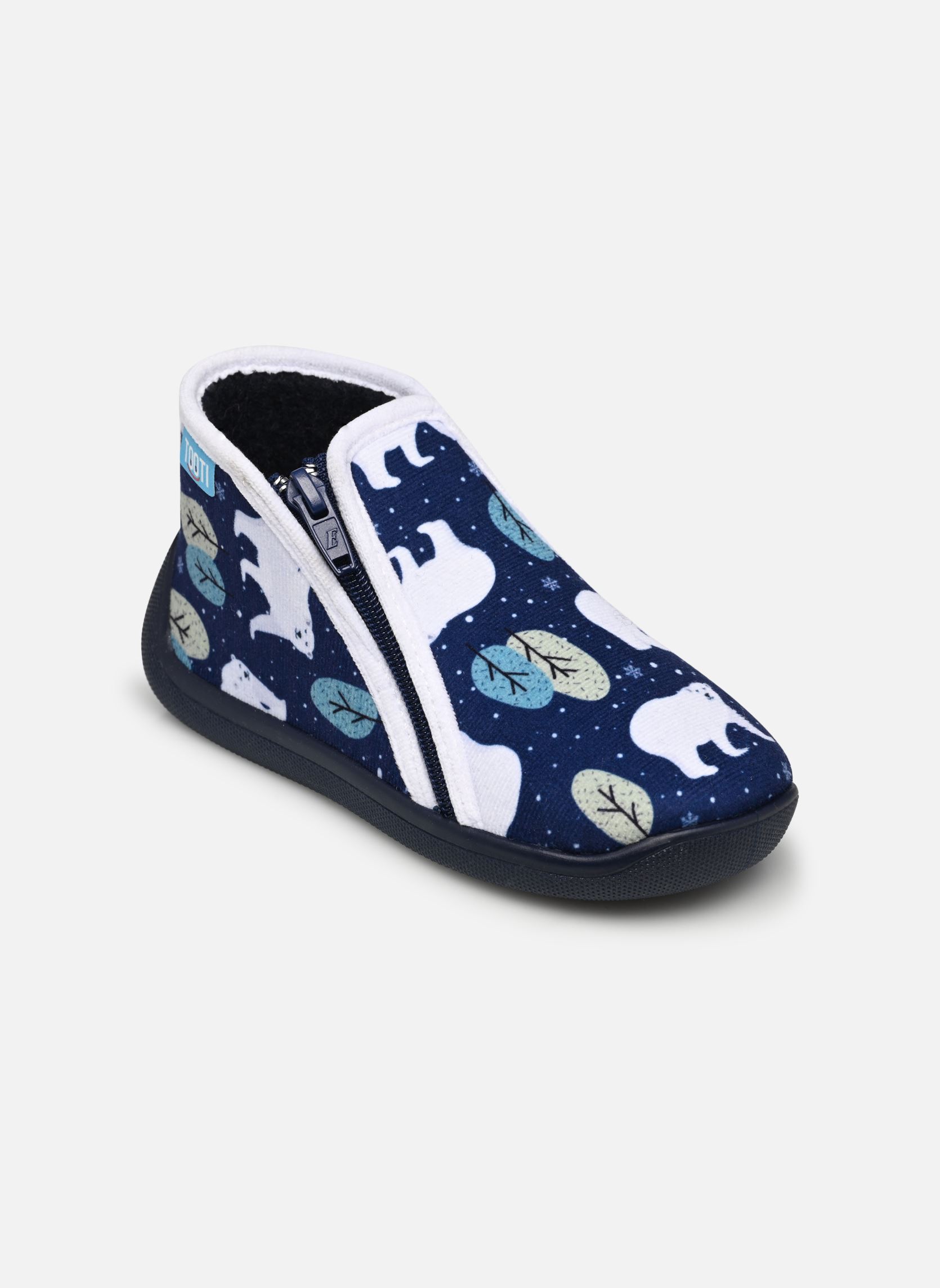 Chaussons Graff1 9720 garçon bleu Tooti Chaussons Graff1 9720 garçon bleu MARINE
