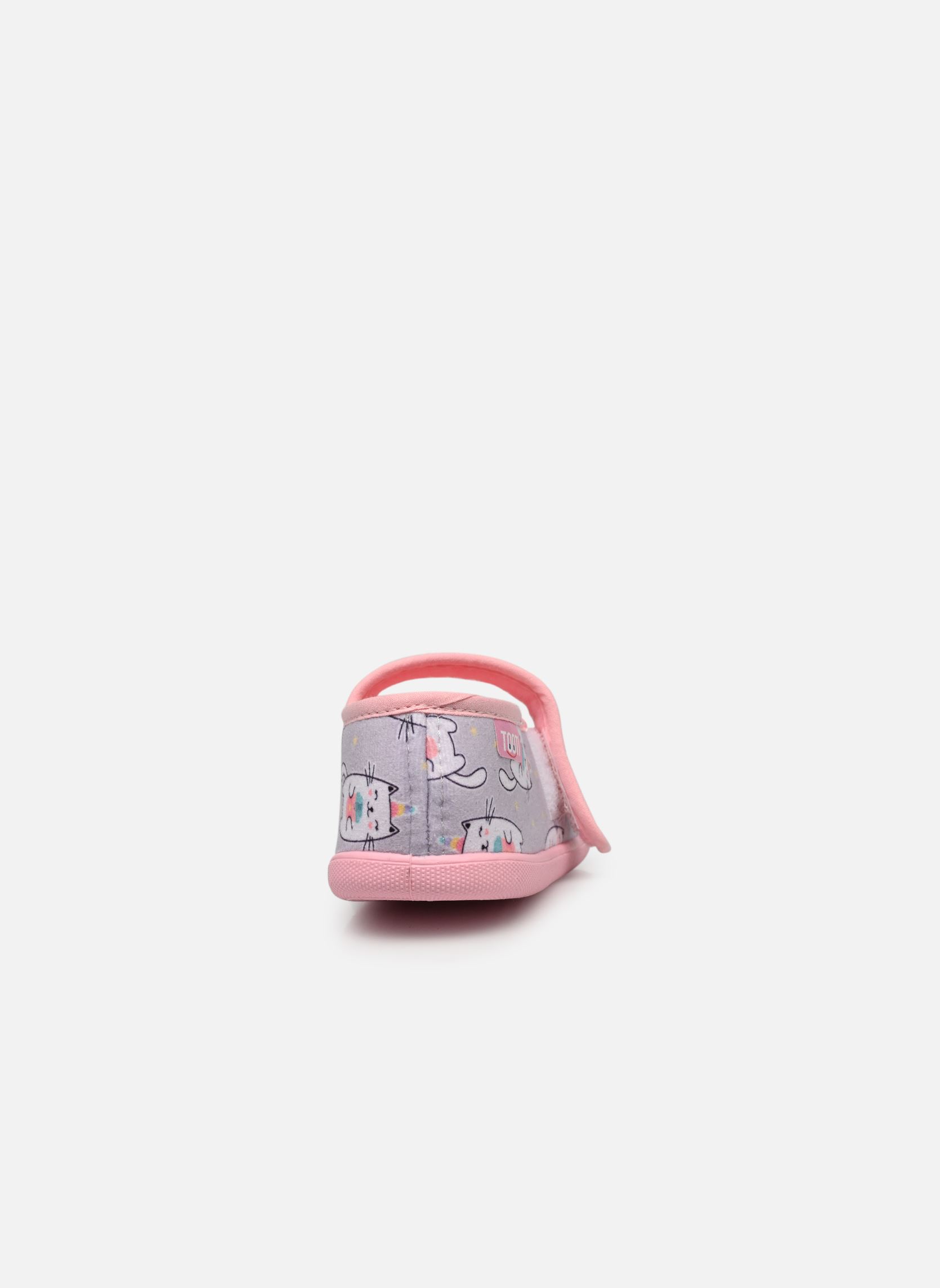 Chaussons Sidale1 9710 fille rose Tooti Chaussons Sidale1 9710 fille rose GRIS