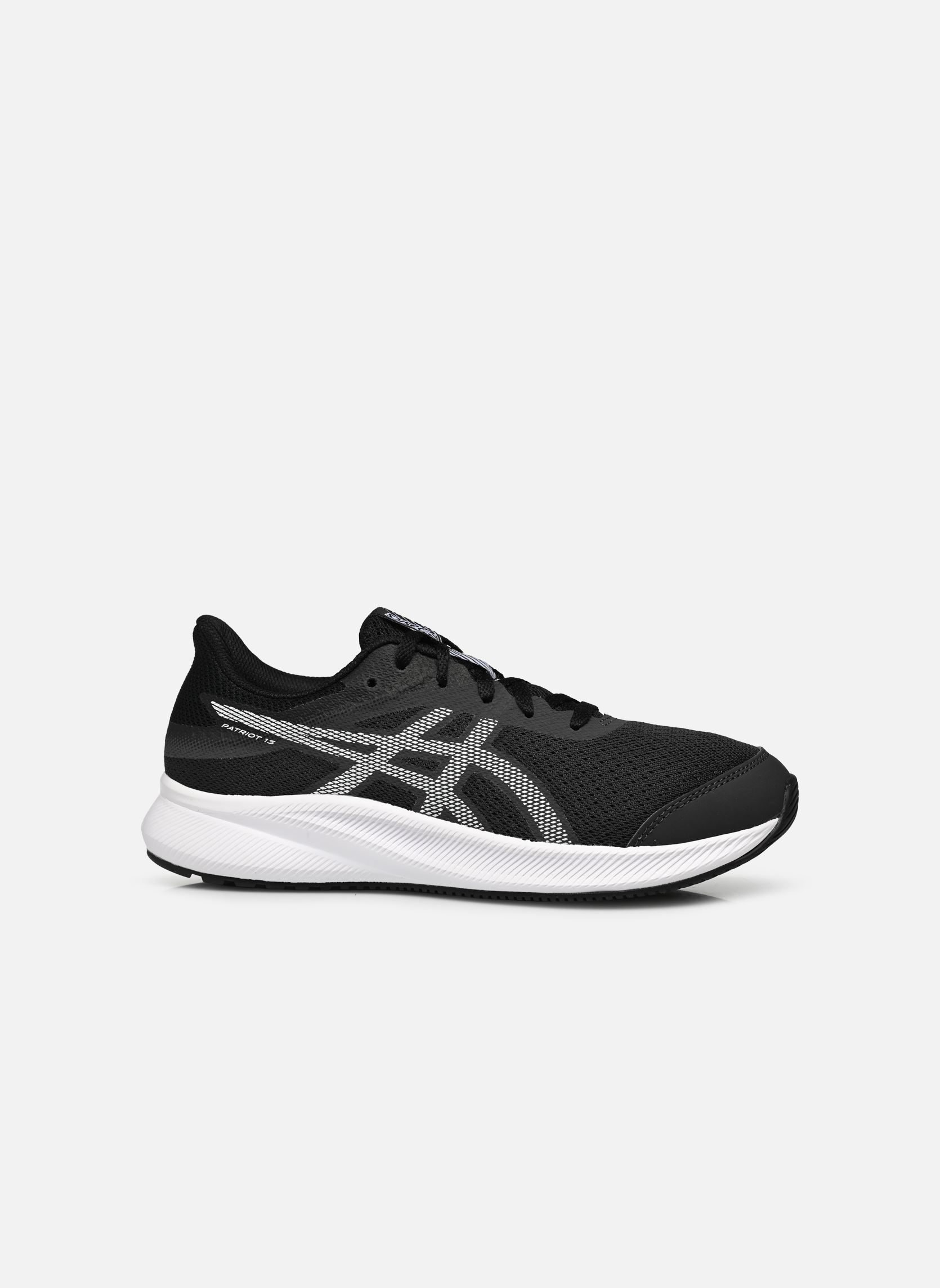 Sportschuhe Patriot 13 GS grau Asics Sportschuhe Patriot 13 GS grau Graphite Grey White