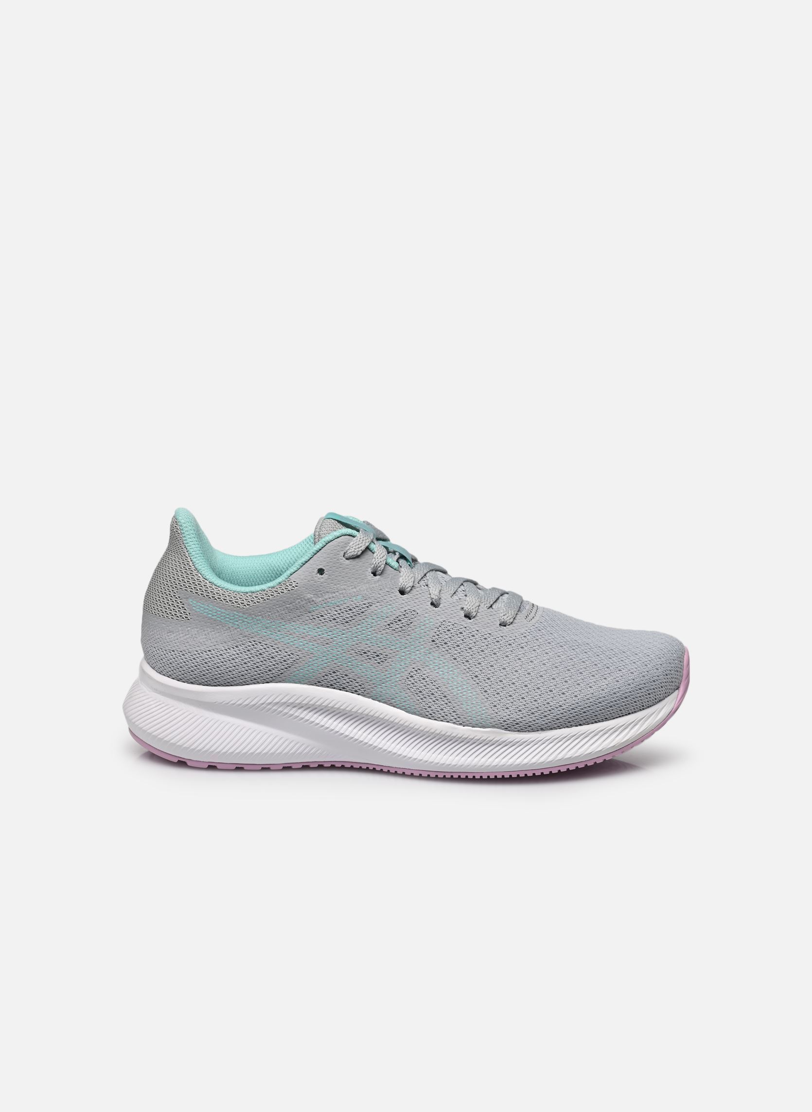 Chaussures de sport Patriot 13 W femme gris Asics Chaussures de sport Patriot 13 W femme gris Piedmont Grey/Illuminate Mint