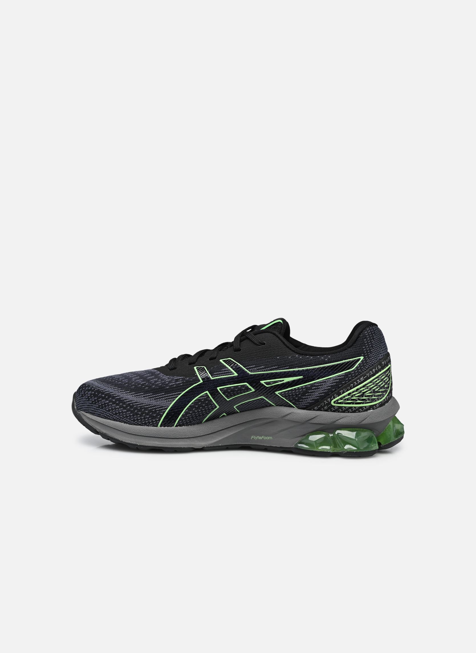 Niedrige Sneaker Gel-Quantum 180 VII herren schwarz Asics Niedrige Sneaker Gel-Quantum 180 VII herren schwarz Black/Bright Lime