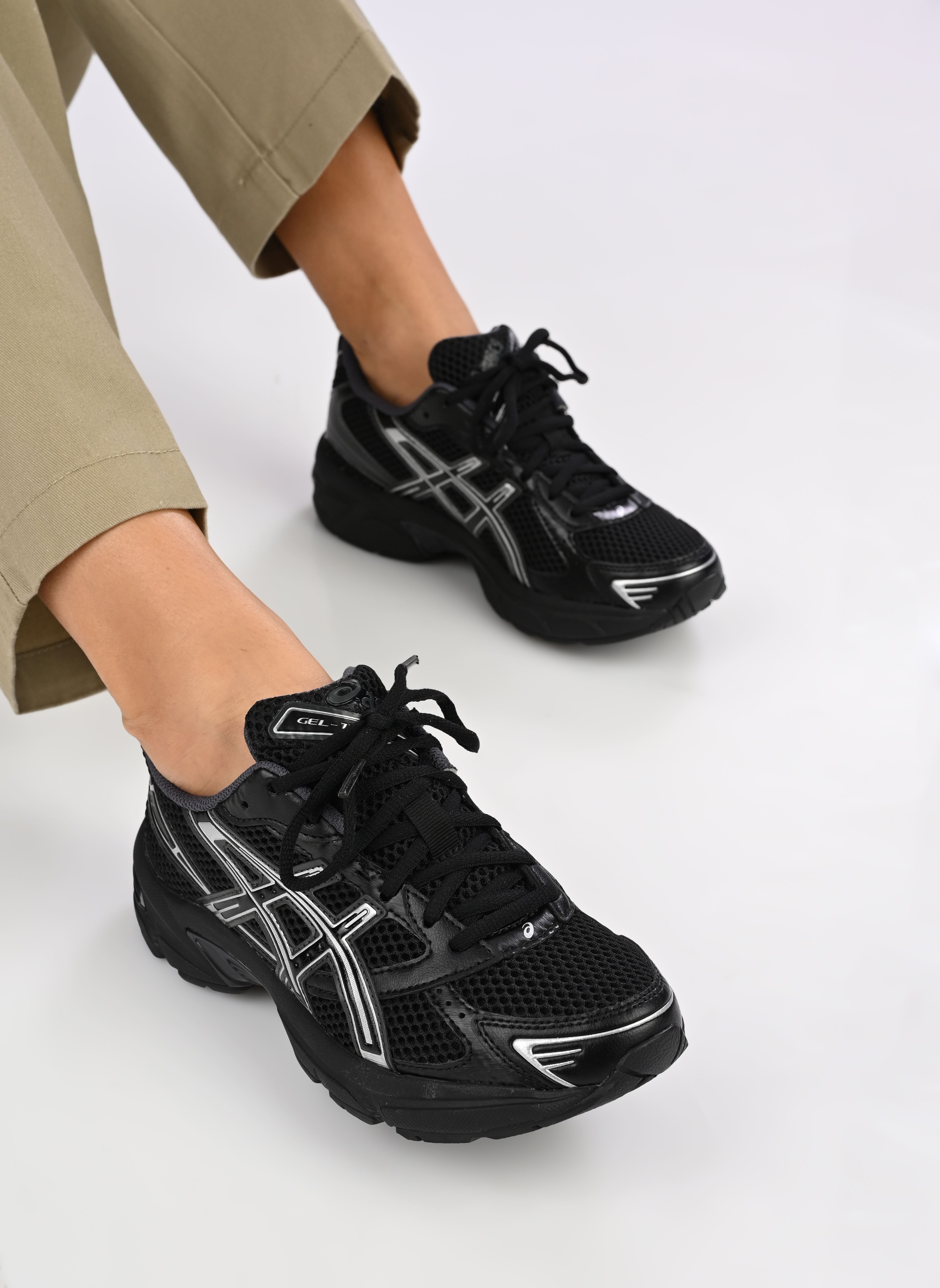 Baskets basses Gel-1130 noir Asics Baskets basses Gel-1130 noir BLACK/PURE SILVER