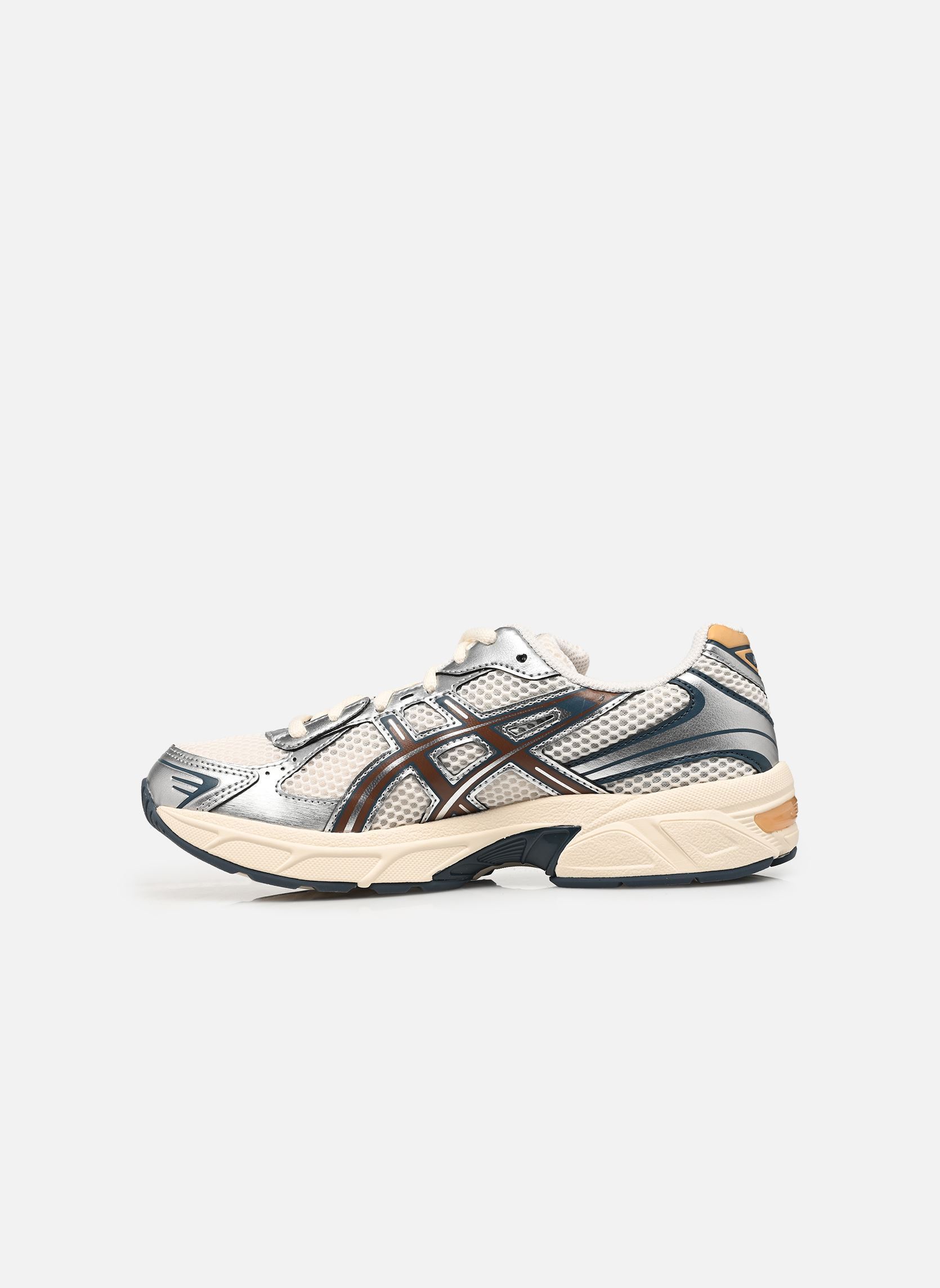 Lage sneakers Gel-1130 dames zilver Asics Lage sneakers Gel-1130 dames zilver CREAM/MAHOGANY