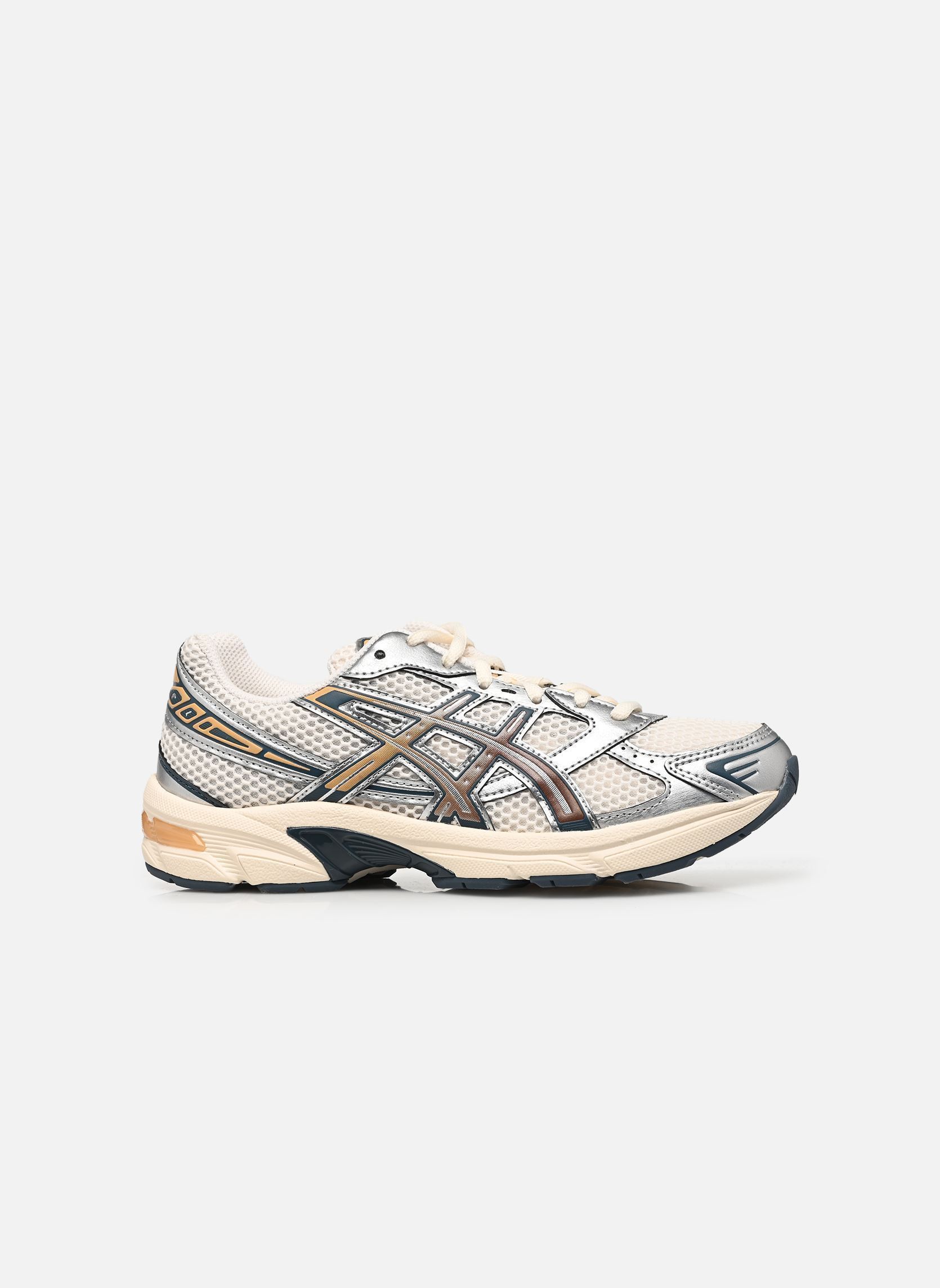 Lage sneakers Gel-1130 dames zilver Asics Lage sneakers Gel-1130 dames zilver CREAM/MAHOGANY