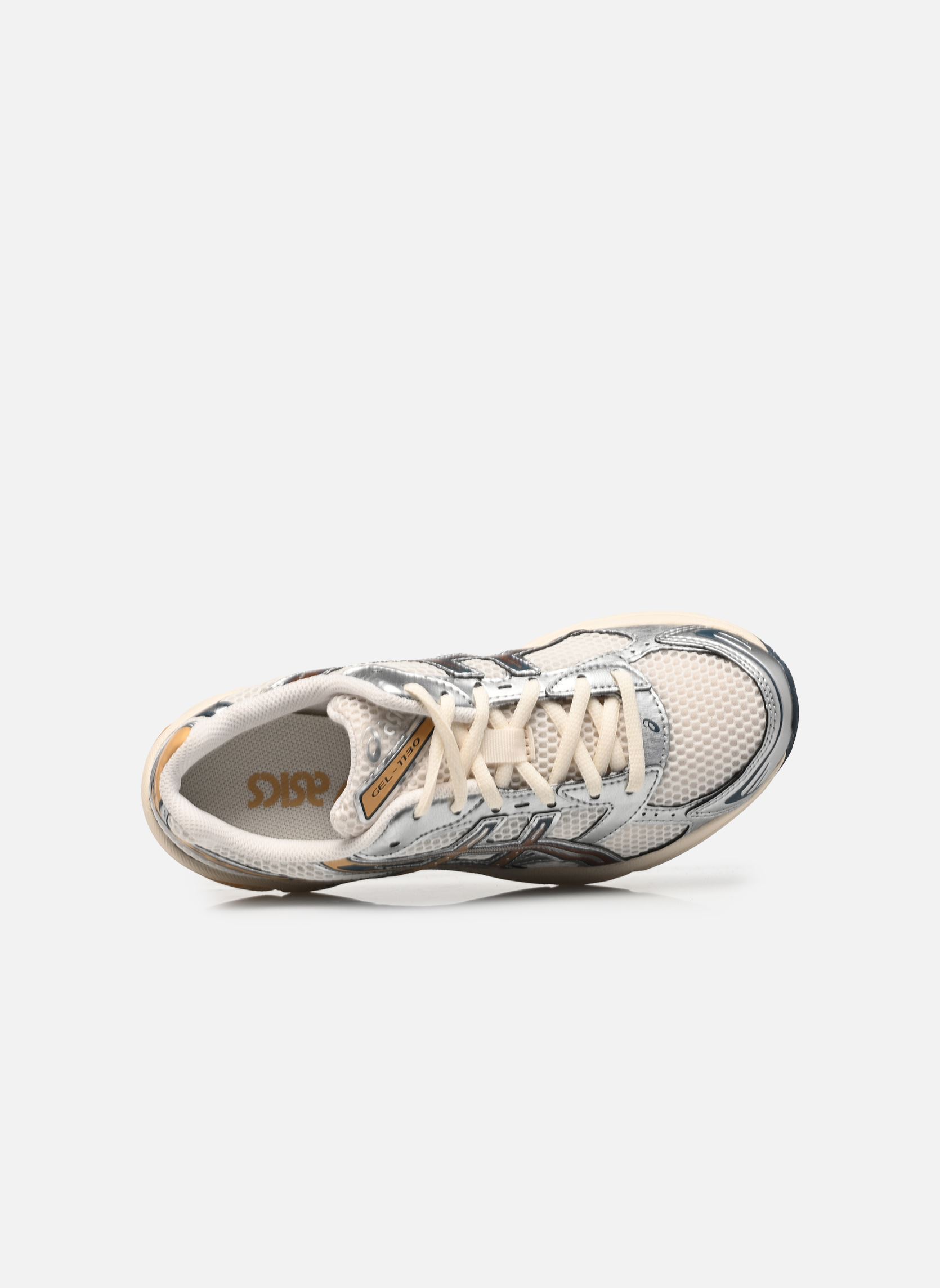 Lage sneakers Gel-1130 dames zilver Asics Lage sneakers Gel-1130 dames zilver CREAM/MAHOGANY