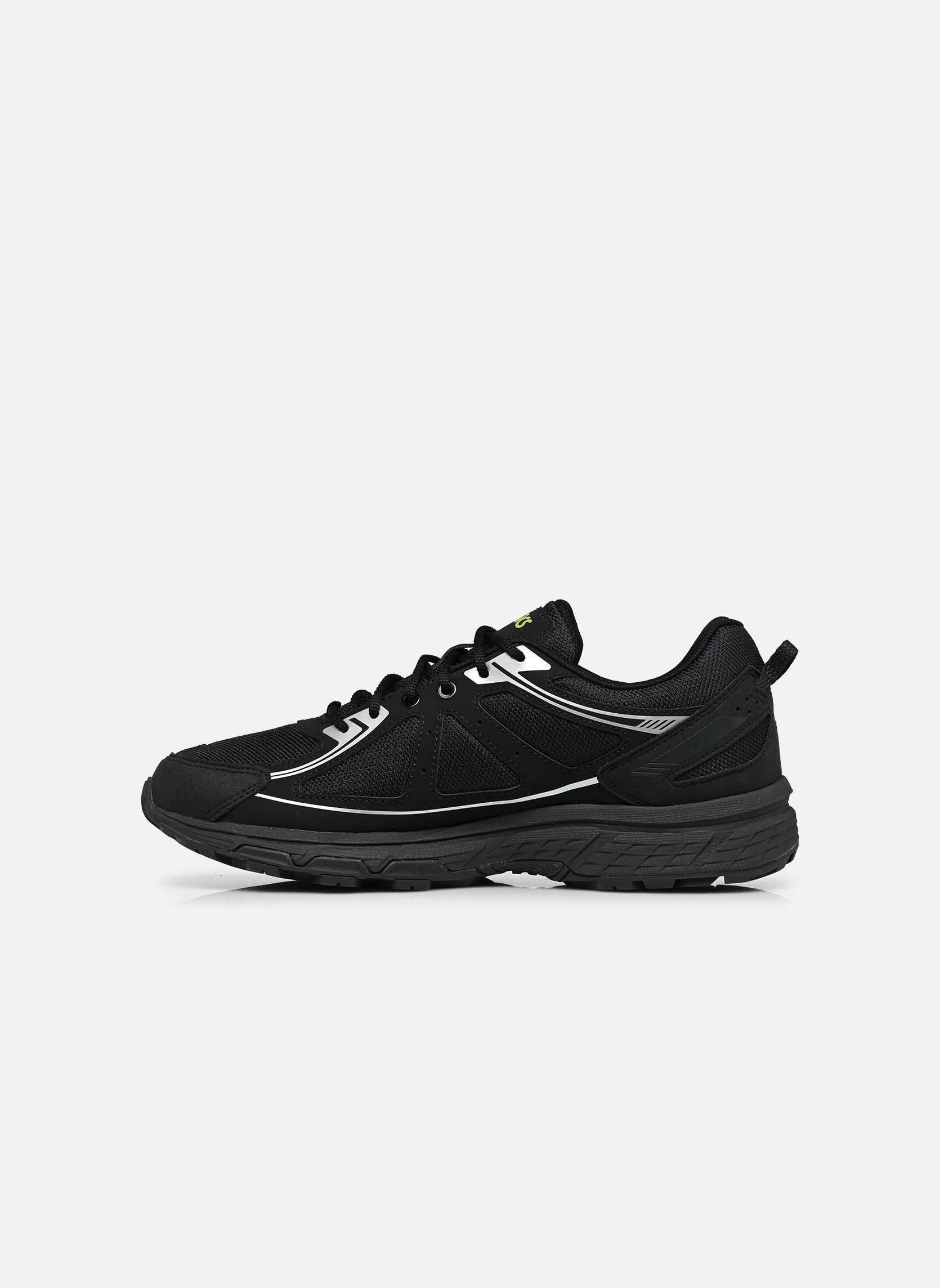 Baskets basses Gel-Venture 6 homme noir Asics Baskets basses Gel-Venture 6 homme noir BLACK/LIME ZEST