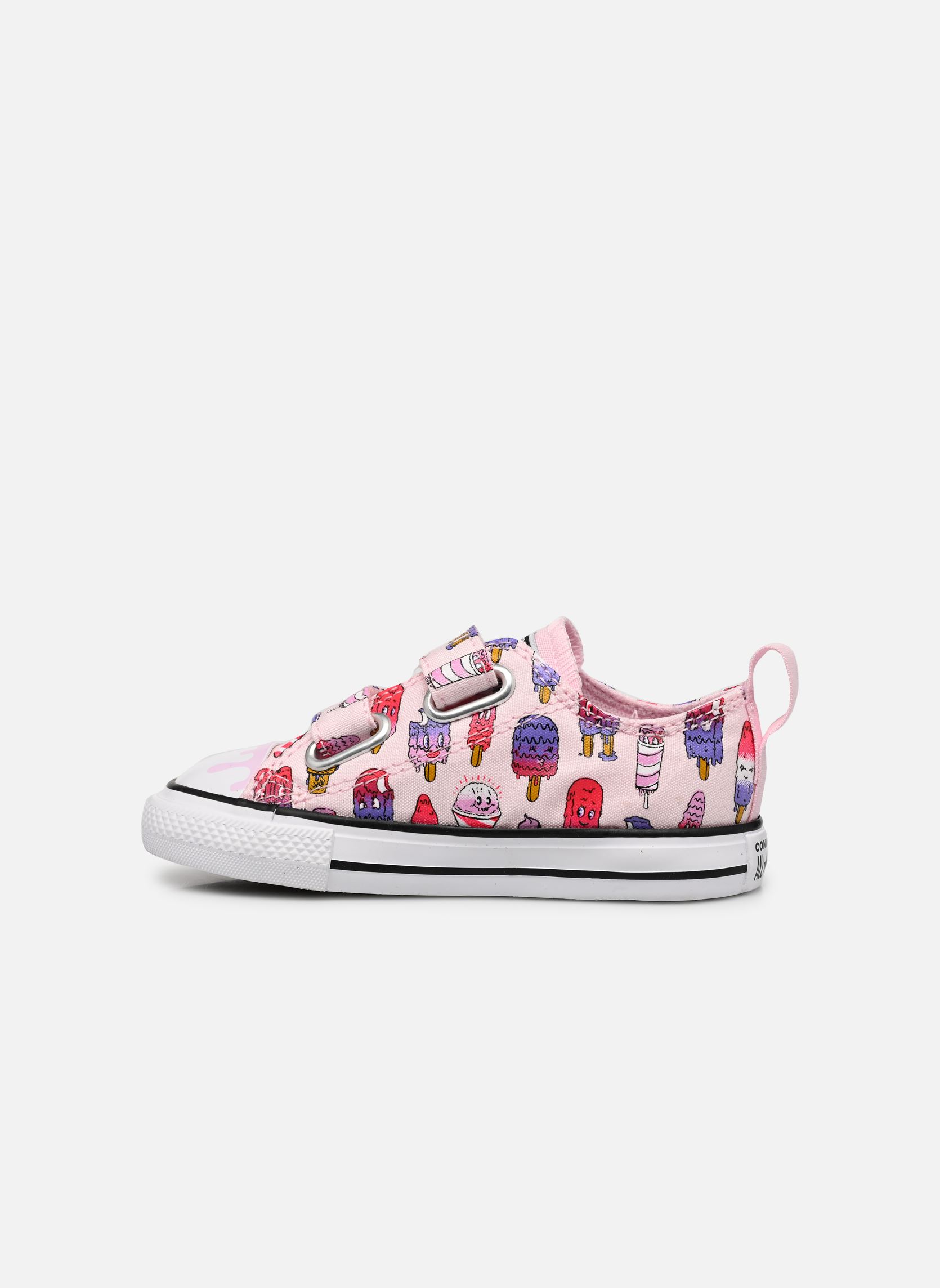 Niedrige Sneaker Chuck Taylor All Star 2V Ox Sweet Scoops mädchen rosa Converse Niedrige Sneaker Chuck Taylor All Star 2V Ox Sweet Scoops mädchen rosa Pink