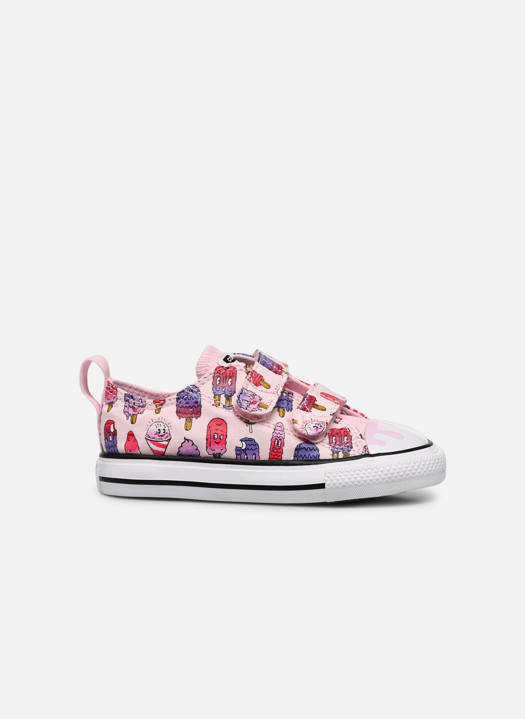 Niedrige Sneaker Chuck Taylor All Star 2V Ox Sweet Scoops mädchen rosa Converse Niedrige Sneaker Chuck Taylor All Star 2V Ox Sweet Scoops mädchen rosa Pink