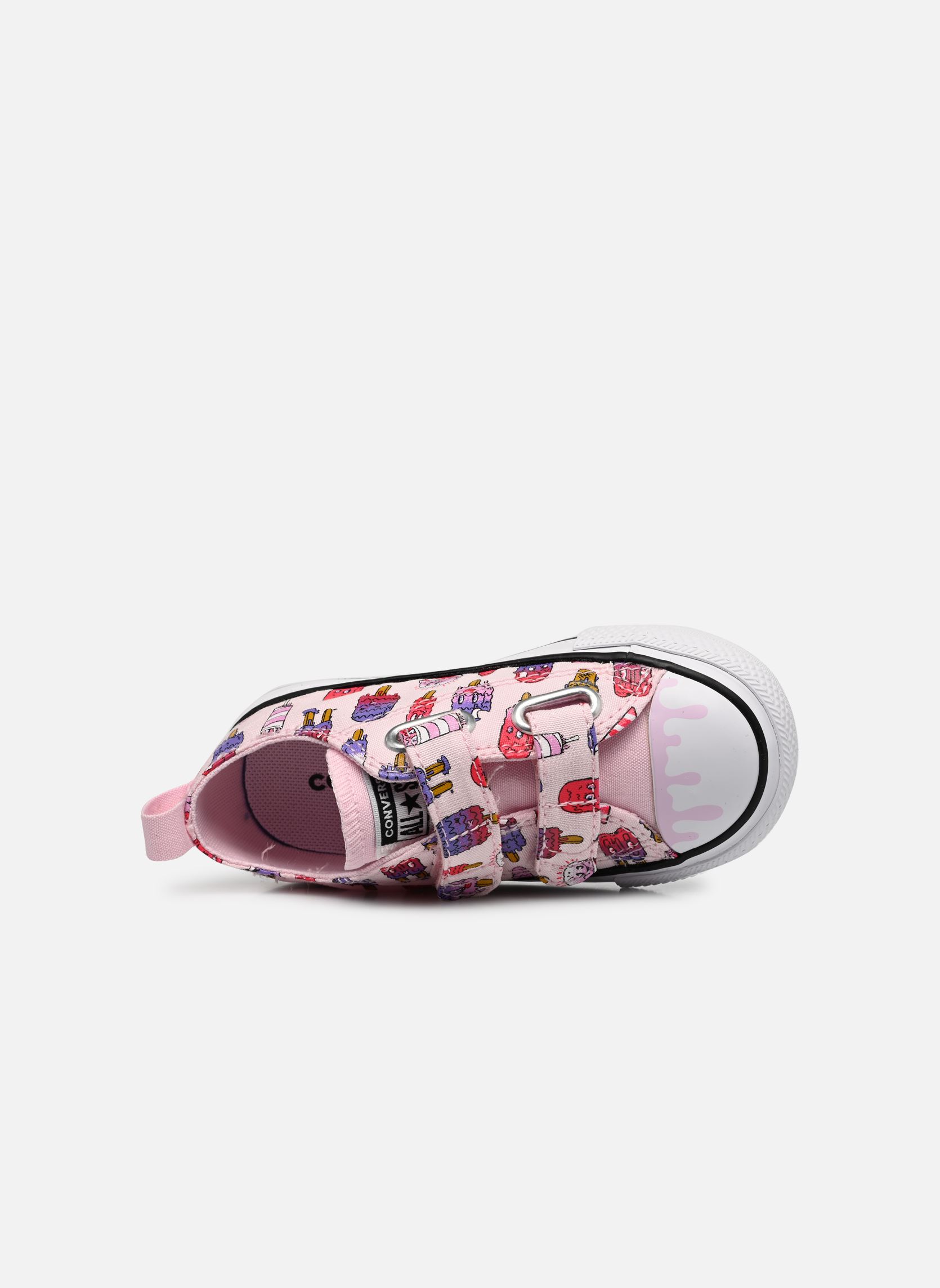Niedrige Sneaker Chuck Taylor All Star 2V Ox Sweet Scoops mädchen rosa Converse Niedrige Sneaker Chuck Taylor All Star 2V Ox Sweet Scoops mädchen rosa Pink