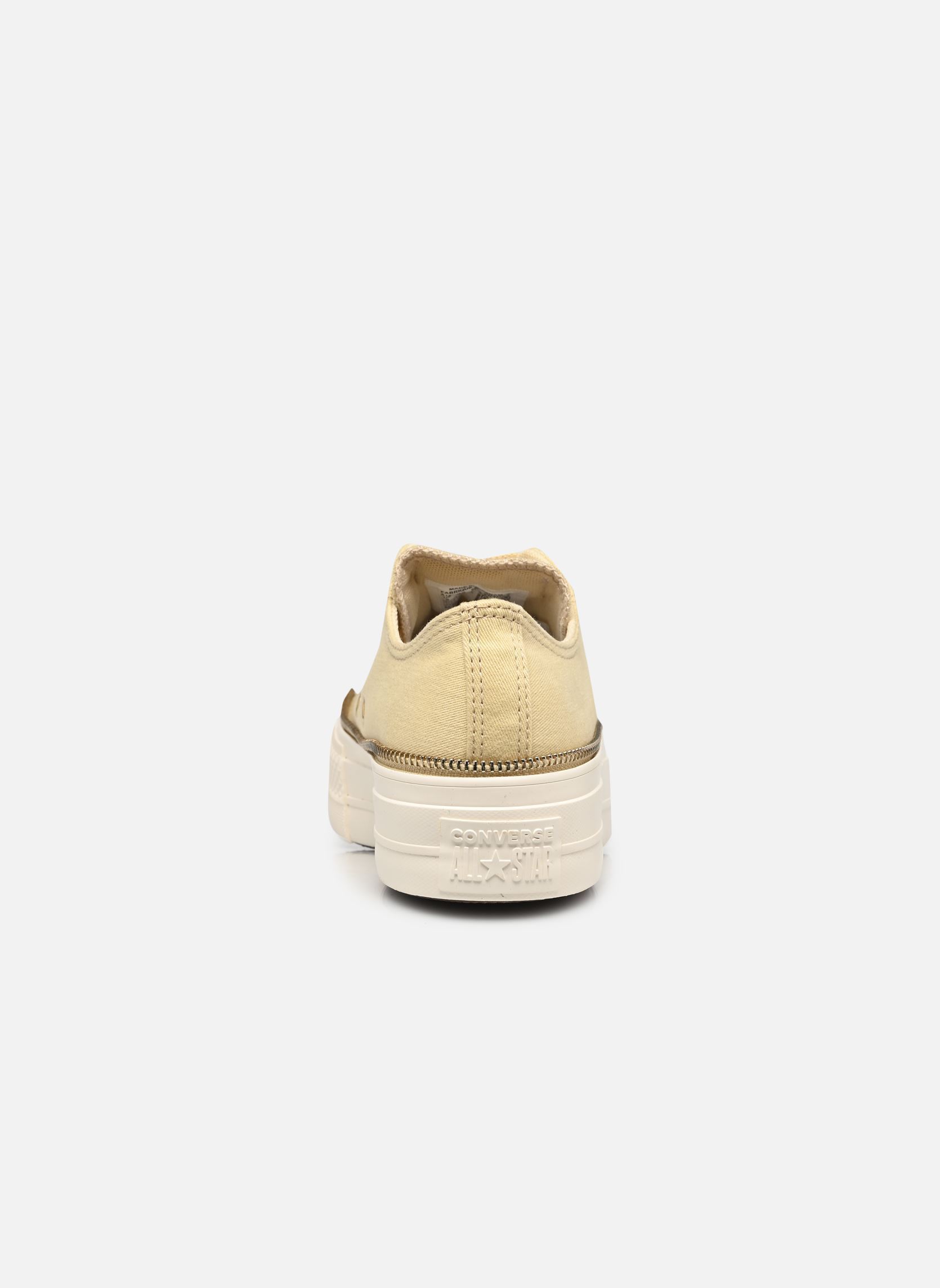 Baskets toile Chuck Taylor All Star Lift Ox femme jaune Converse Baskets toile Chuck Taylor All Star Lift Ox femme jaune BLONDE ESPRESSO/EGRET/EGRET
