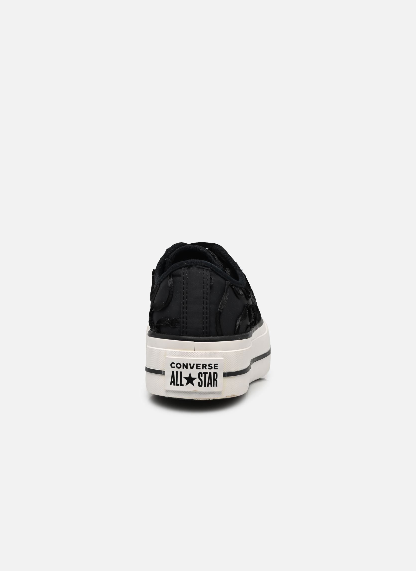 Baskets toile Chuck Taylor All Star Lift Ox femme noir Converse Baskets toile Chuck Taylor All Star Lift Ox femme noir BLACK/METALLIC LIGHT GOLD