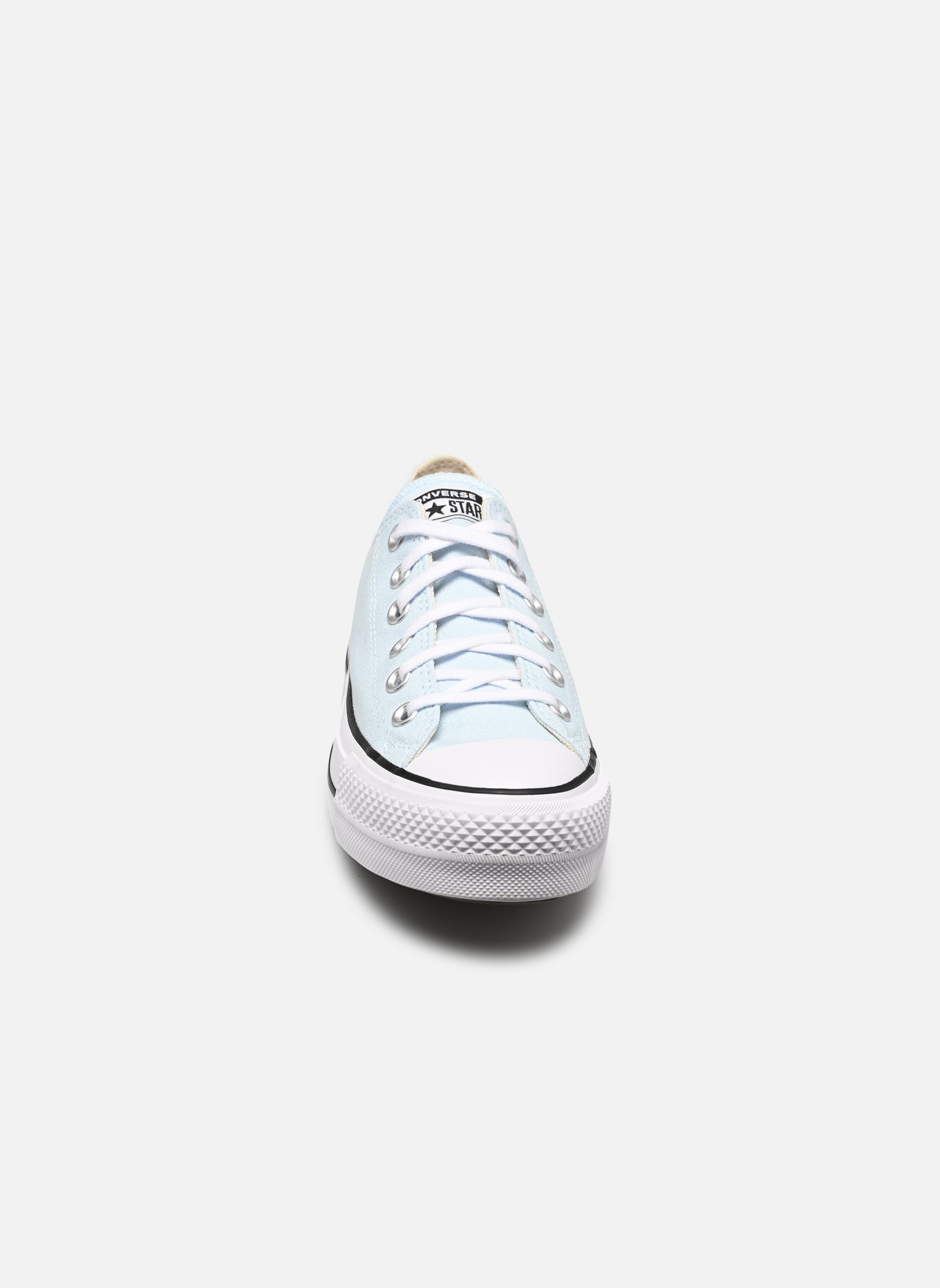 Baskets toile Chuck Taylor All Star Lift Ox femme bleu Converse Baskets toile Chuck Taylor All Star Lift Ox femme bleu COLD TOUCH/WHITE/BLACK