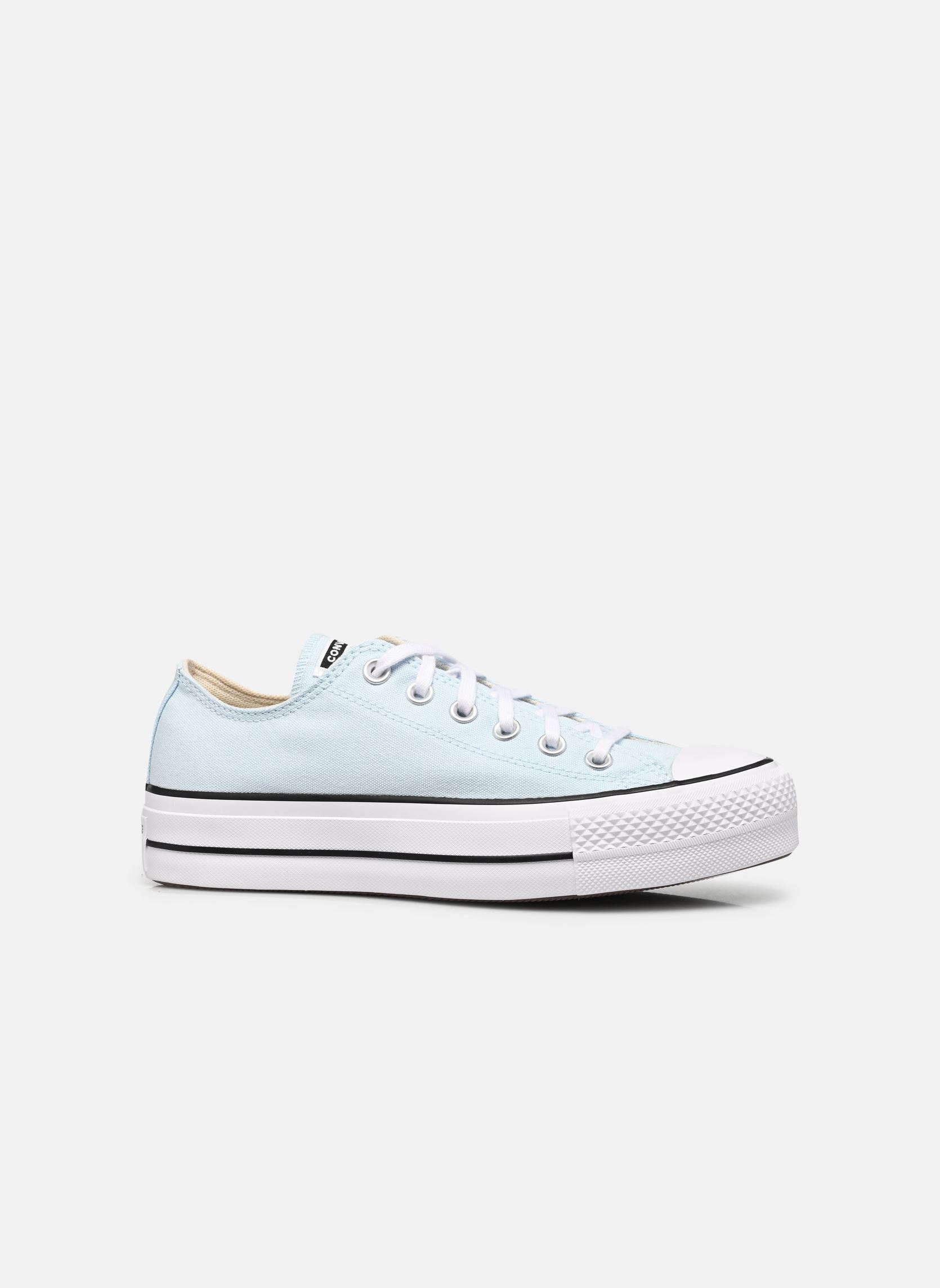 Baskets toile Chuck Taylor All Star Lift Ox femme bleu Converse Baskets toile Chuck Taylor All Star Lift Ox femme bleu COLD TOUCH/WHITE/BLACK