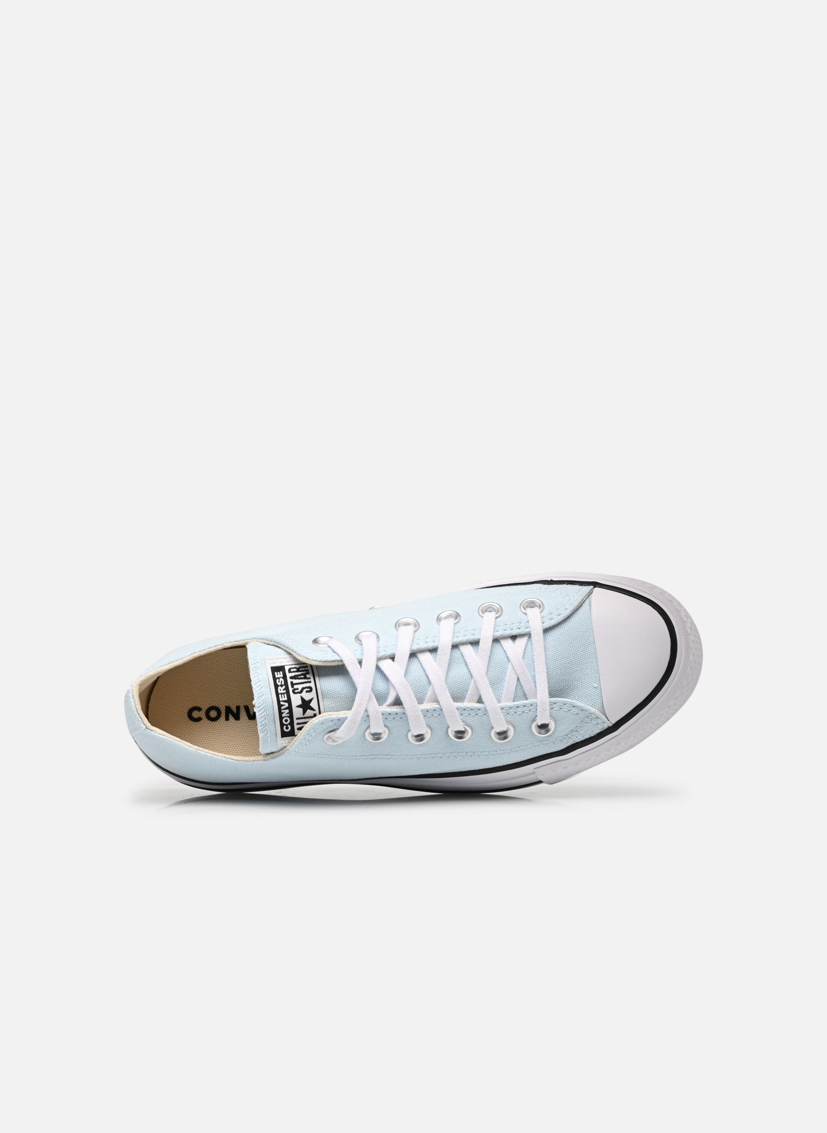 Baskets toile Chuck Taylor All Star Lift Ox femme bleu Converse Baskets toile Chuck Taylor All Star Lift Ox femme bleu COLD TOUCH/WHITE/BLACK