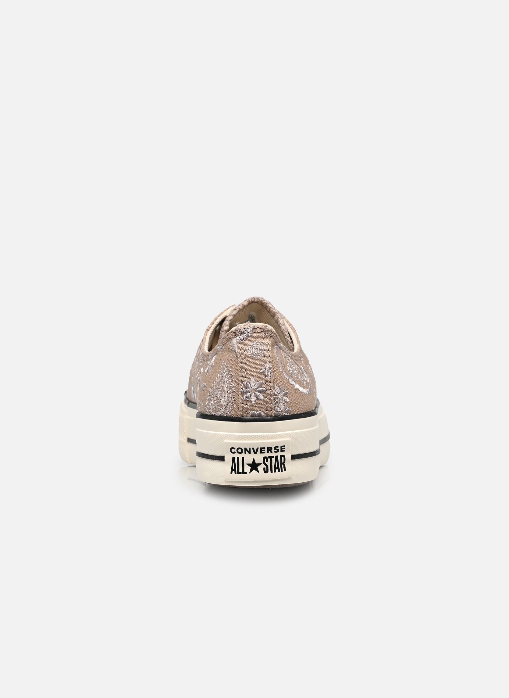 Baskets toile Chuck Taylor All Star Lift Ox femme marron Converse Baskets toile Chuck Taylor All Star Lift Ox femme marron VINTAGE CARGO/PAPYRUS/BLACK