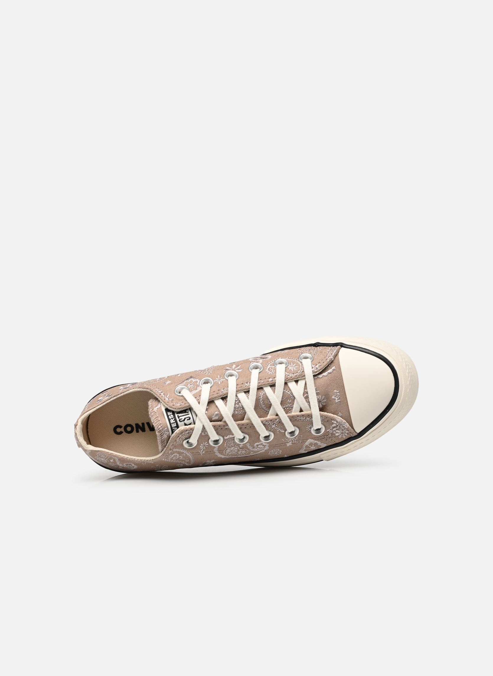 Baskets toile Chuck Taylor All Star Lift Ox femme marron Converse Baskets toile Chuck Taylor All Star Lift Ox femme marron VINTAGE CARGO/PAPYRUS/BLACK