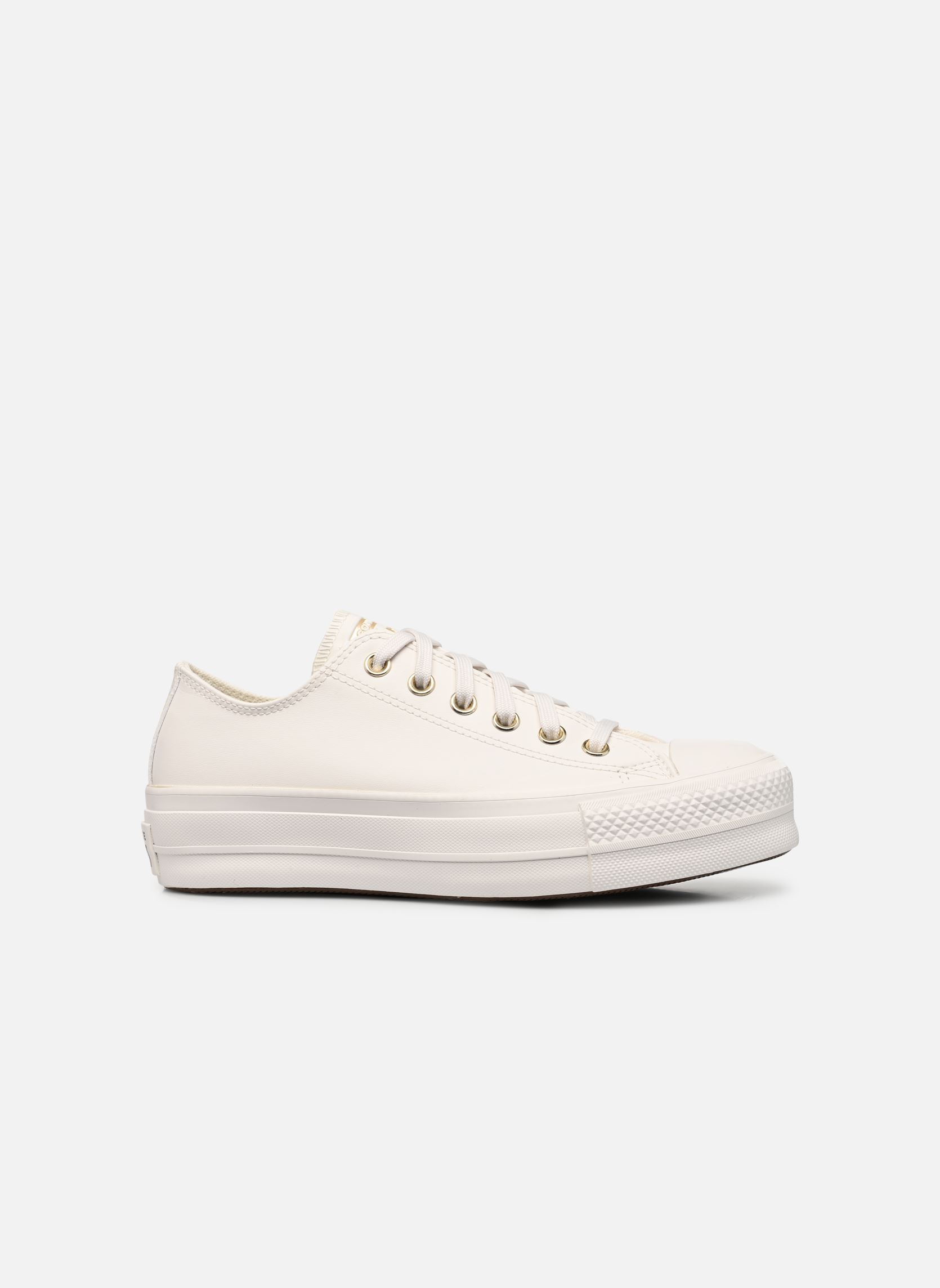 Baskets toile Chuck Taylor All Star Lift Ox femme blanc Converse Baskets toile Chuck Taylor All Star Lift Ox femme blanc Egret/Sugar Berry