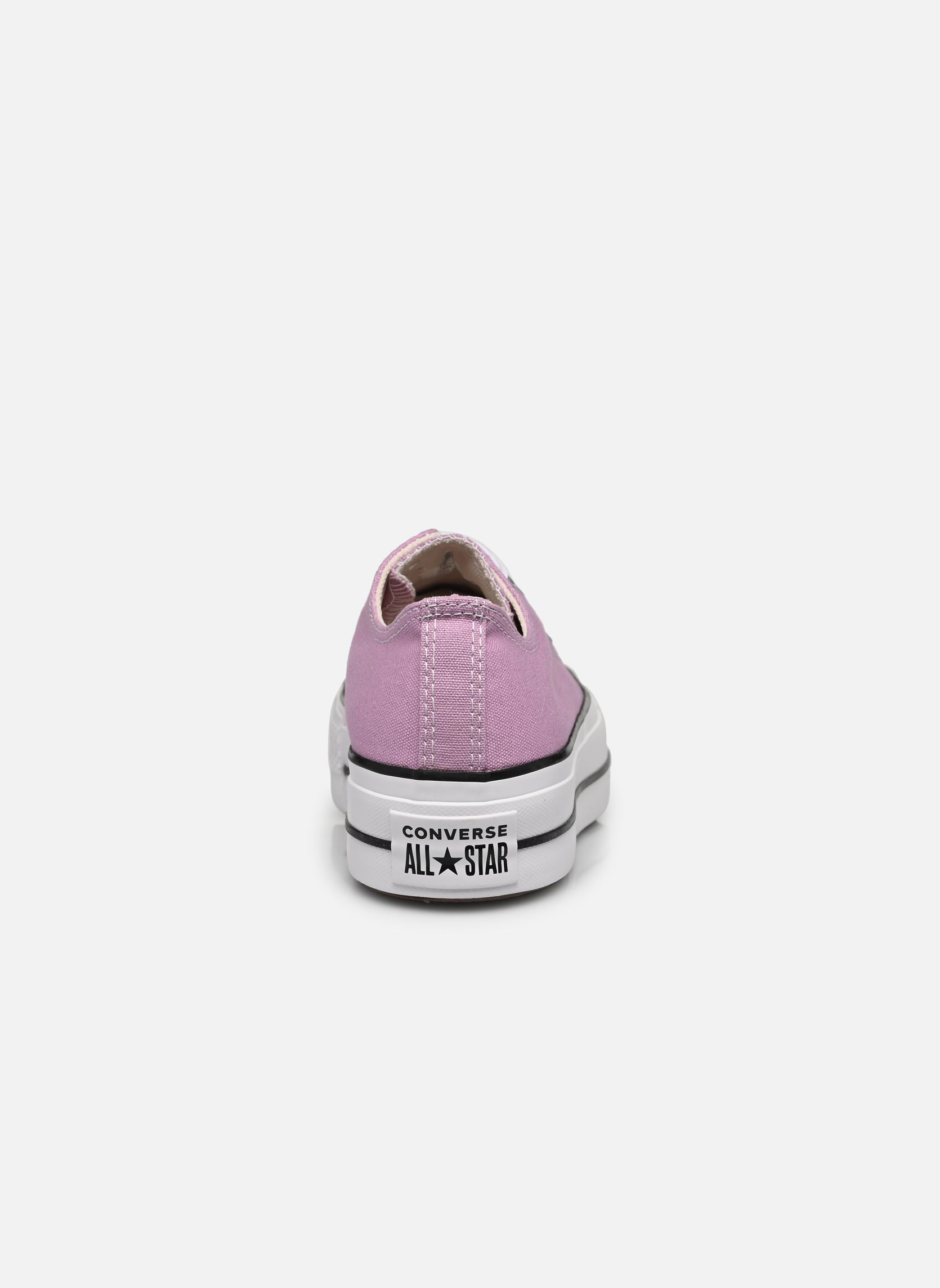 Leinen-Sneaker Chuck Taylor All Star Lift Ox damen rosa Converse Leinen-Sneaker Chuck Taylor All Star Lift Ox damen rosa CLASSIC AMETHYST