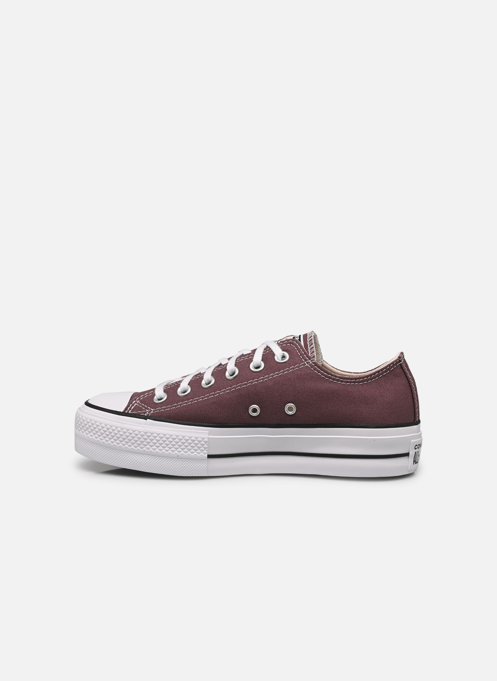 Baskets toile Chuck Taylor All Star Lift Ox femme marron Converse Baskets toile Chuck Taylor All Star Lift Ox femme marron TRAIL MIXED/NATURAL IVORY