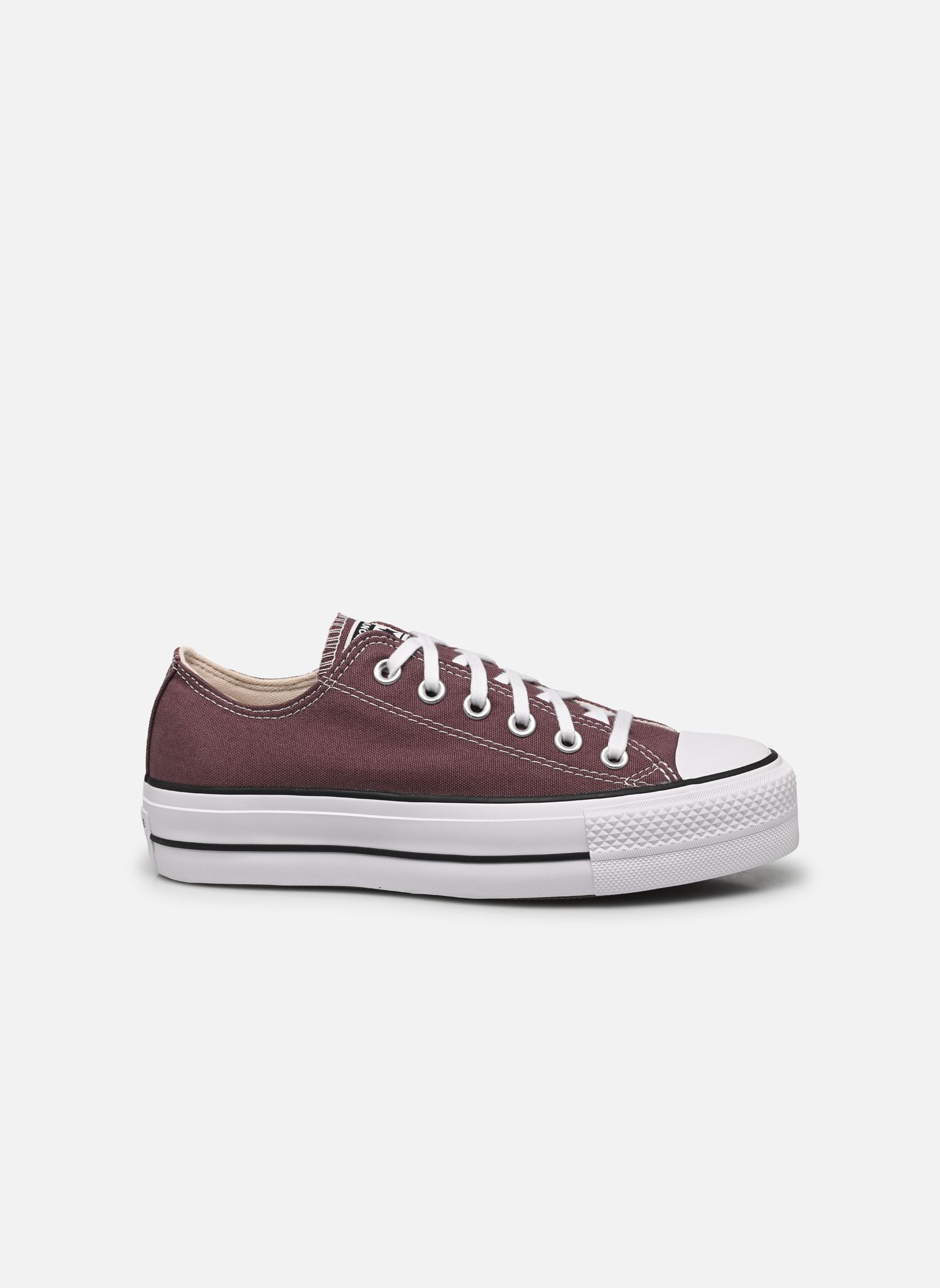 Baskets toile Chuck Taylor All Star Lift Ox femme marron Converse Baskets toile Chuck Taylor All Star Lift Ox femme marron TRAIL MIXED/NATURAL IVORY