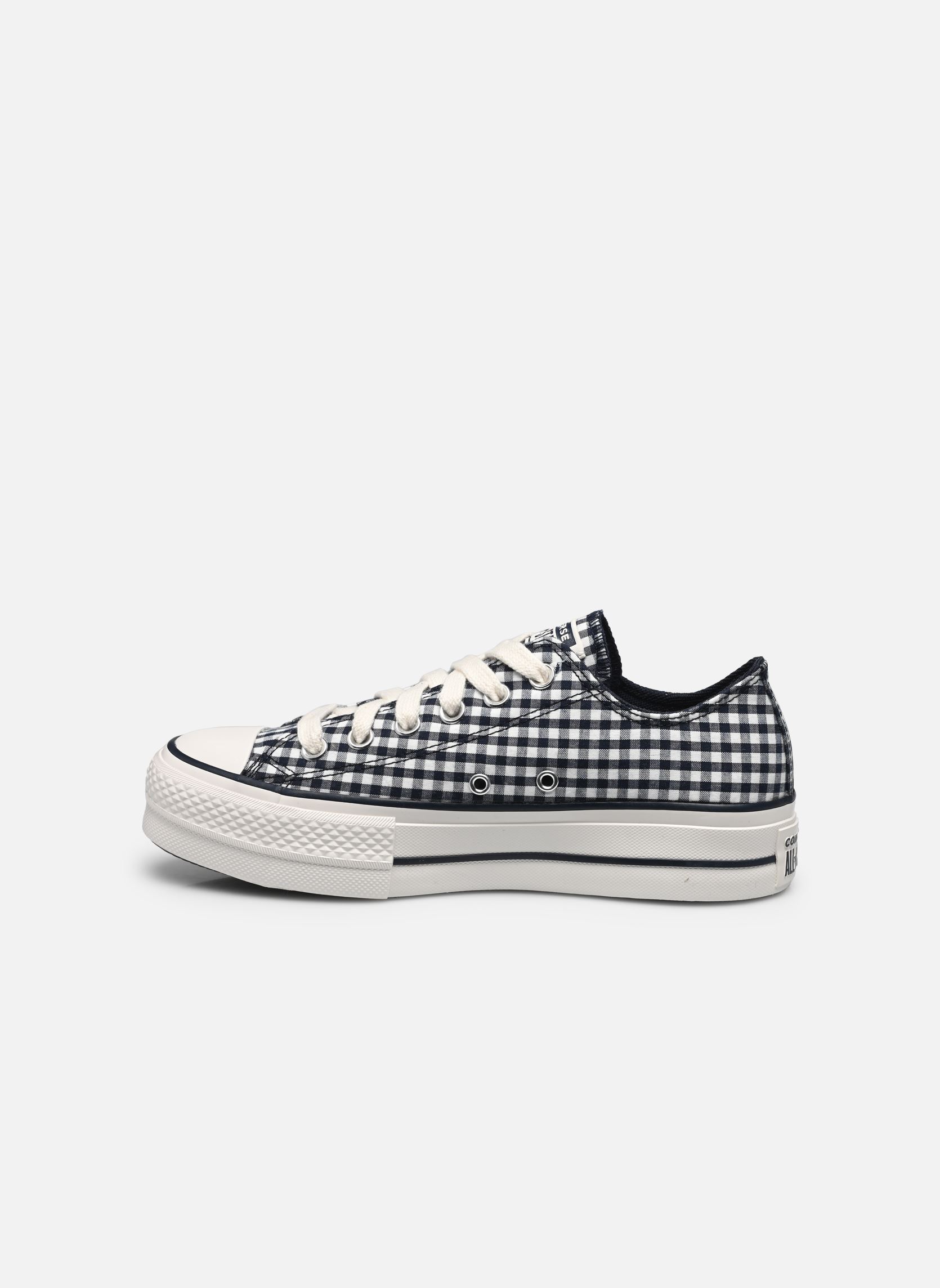 Baskets toile Chuck Taylor All Star Lift Ox femme noir Converse Baskets toile Chuck Taylor All Star Lift Ox femme noir OBSIDIAN/WHITE