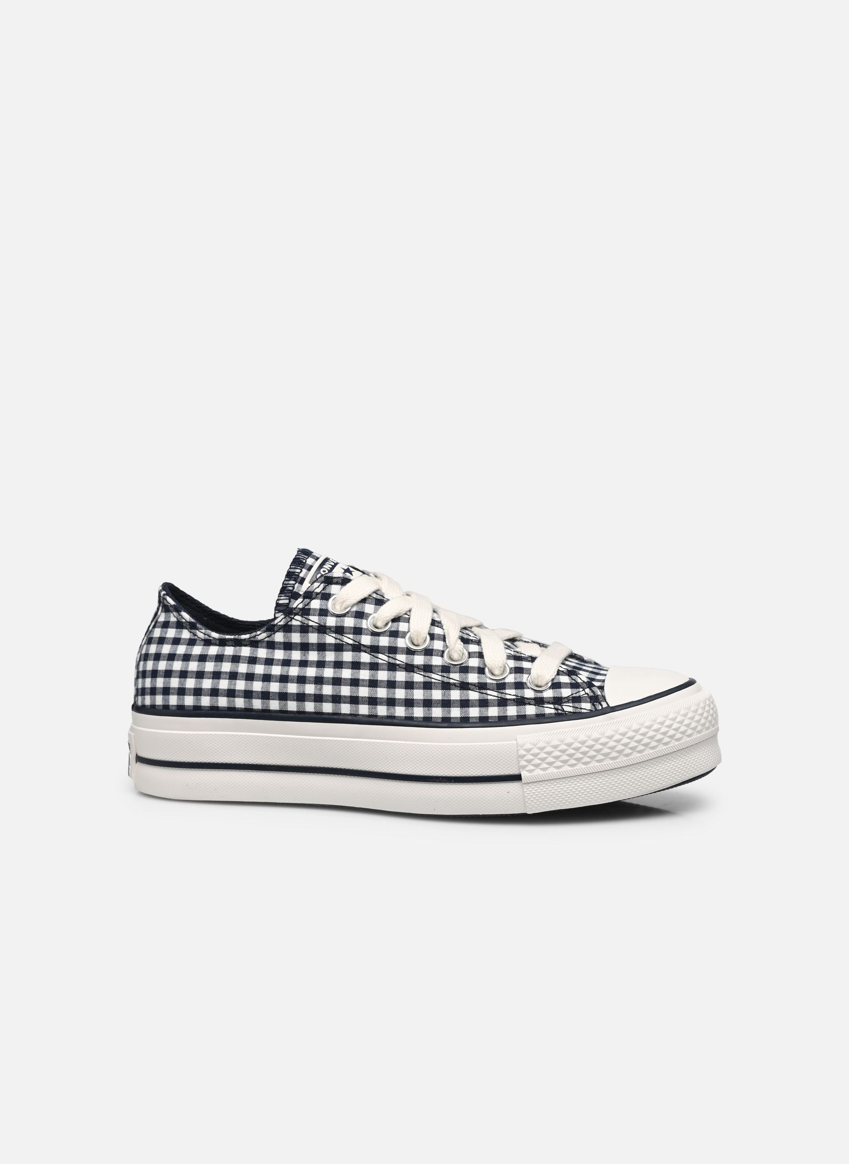 Baskets toile Chuck Taylor All Star Lift Ox femme noir Converse Baskets toile Chuck Taylor All Star Lift Ox femme noir OBSIDIAN/WHITE