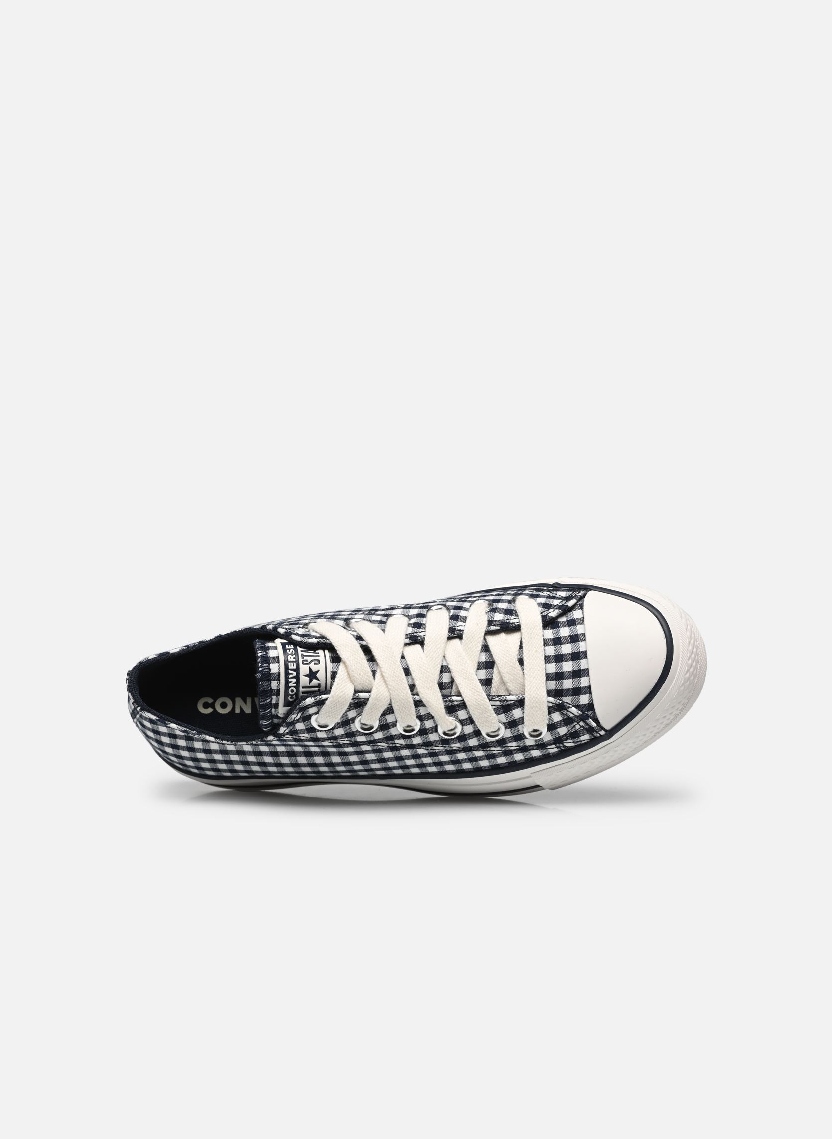 Baskets toile Chuck Taylor All Star Lift Ox femme noir Converse Baskets toile Chuck Taylor All Star Lift Ox femme noir OBSIDIAN/WHITE