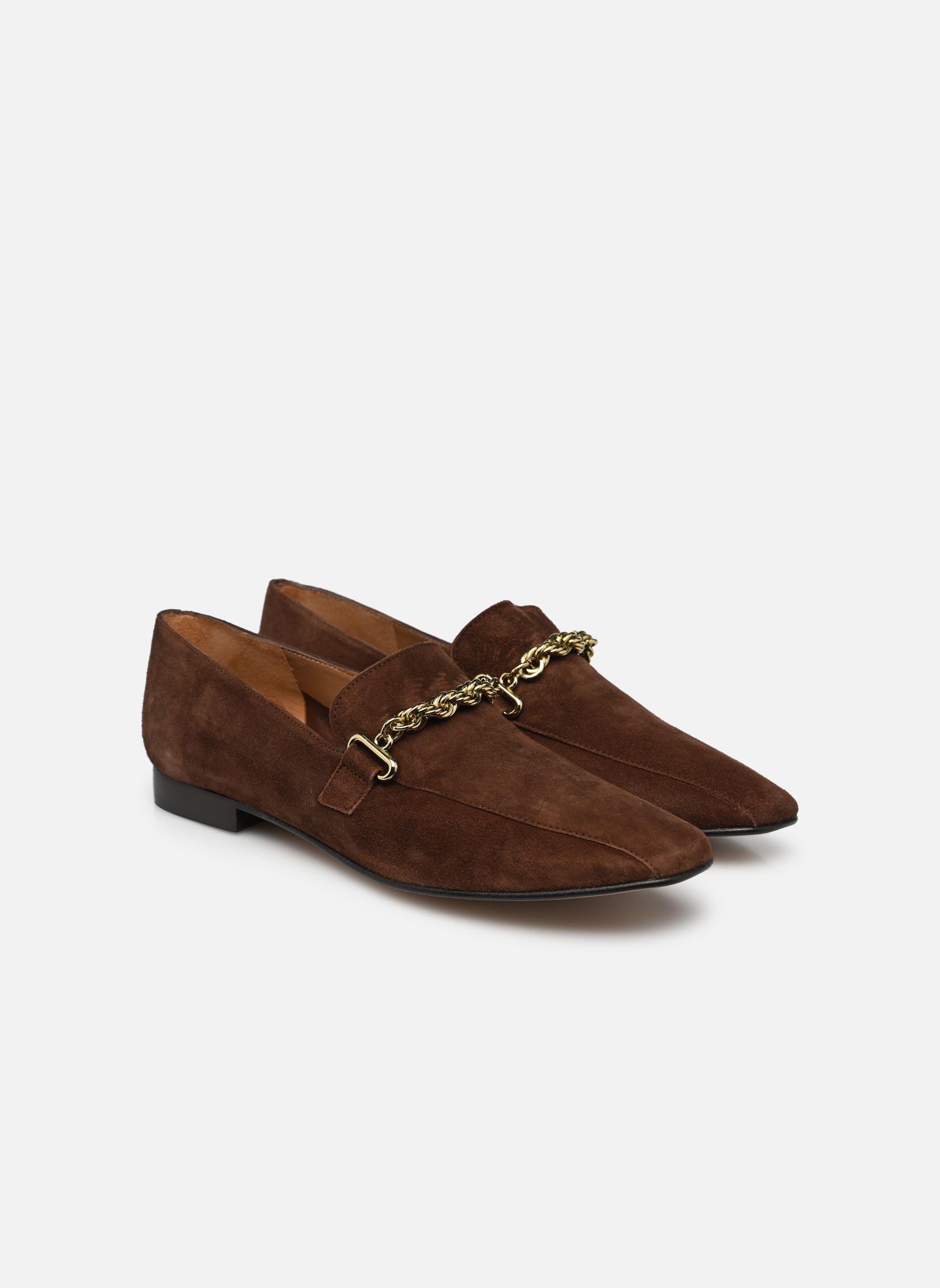 Loafer Vivo damen braun Flattered Loafer Vivo damen braun BROWN SUEDE