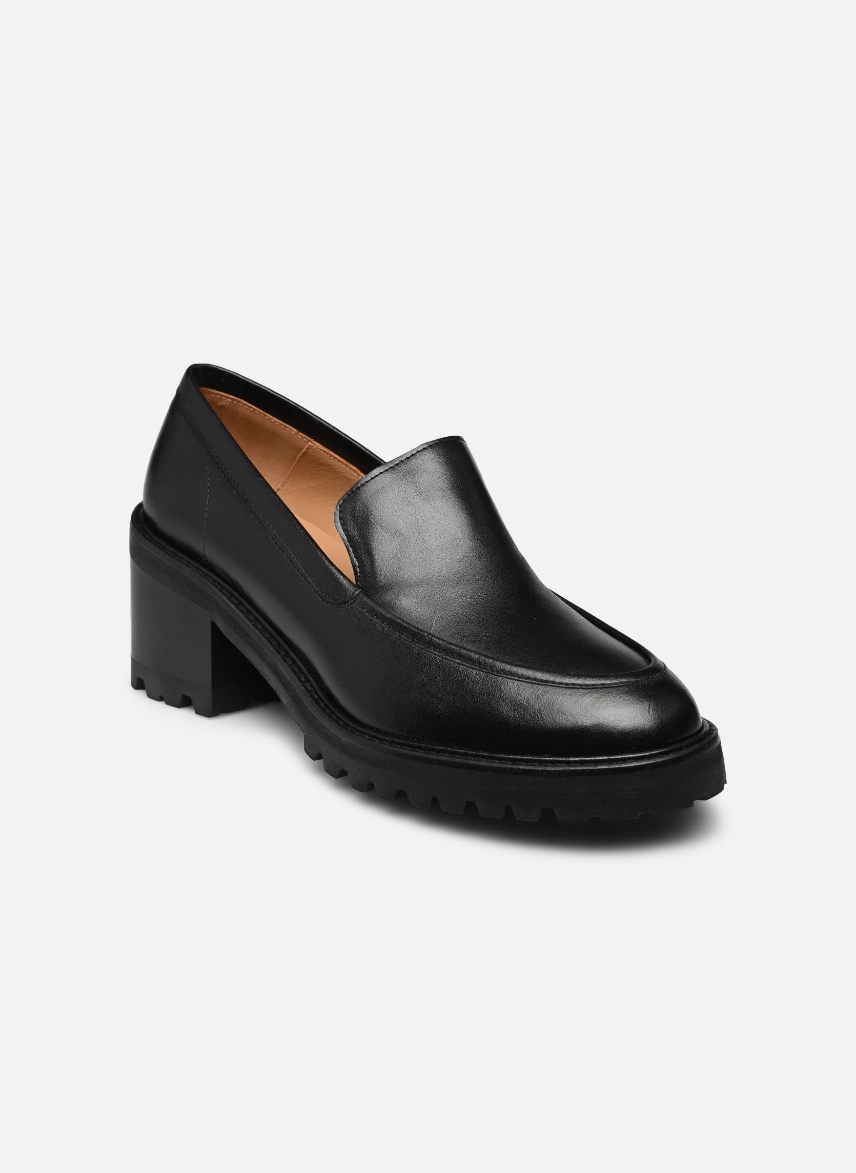 Loafer Saga damen schwarz Flattered Loafer Saga damen schwarz BLACK LEATHER