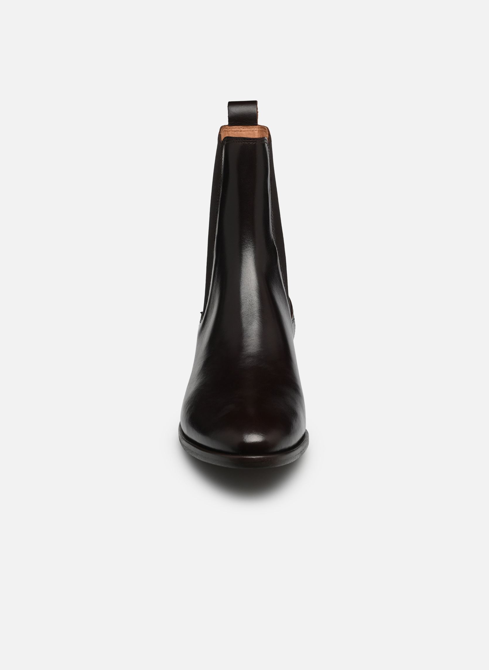 Bottines basses Eulalie femme marron Georgia Rose Bottines basses Eulalie femme marron LISSE CHOCOLAT 2