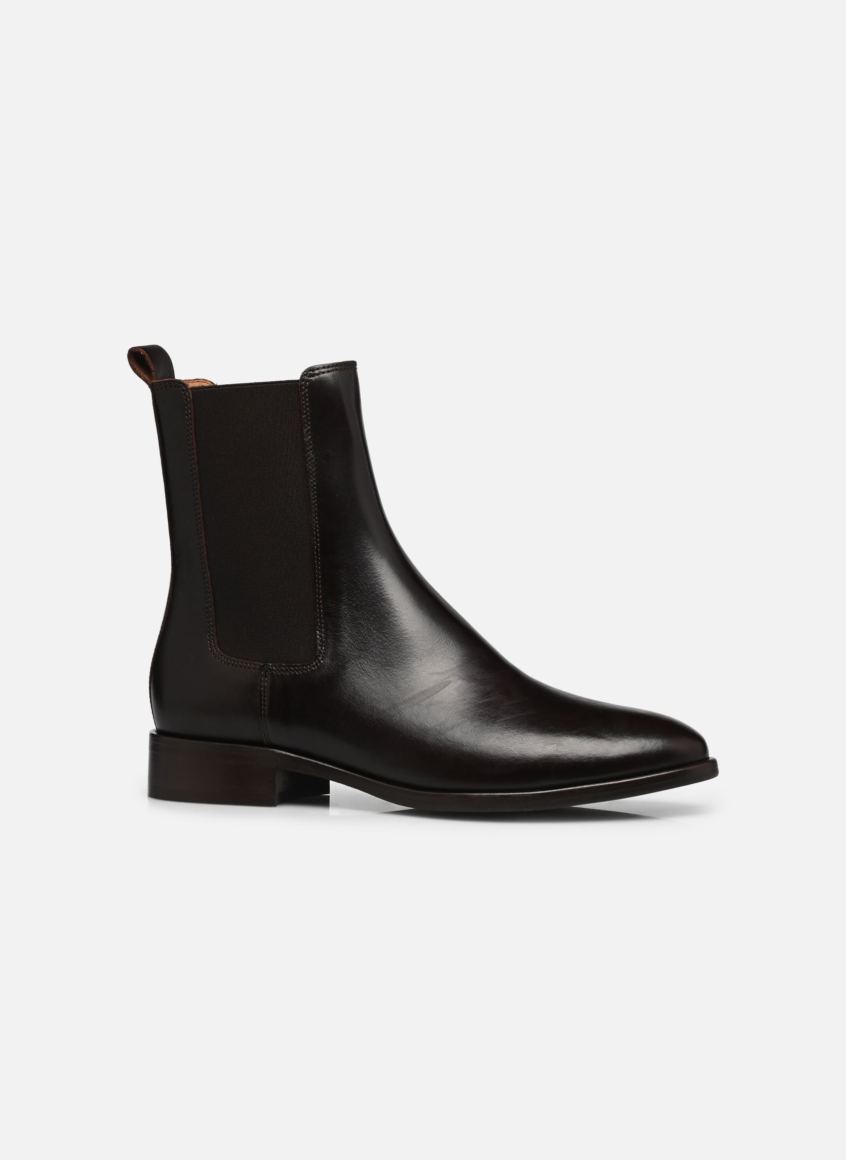 Bottines basses Eulalie femme marron Georgia Rose Bottines basses Eulalie femme marron LISSE CHOCOLAT 2
