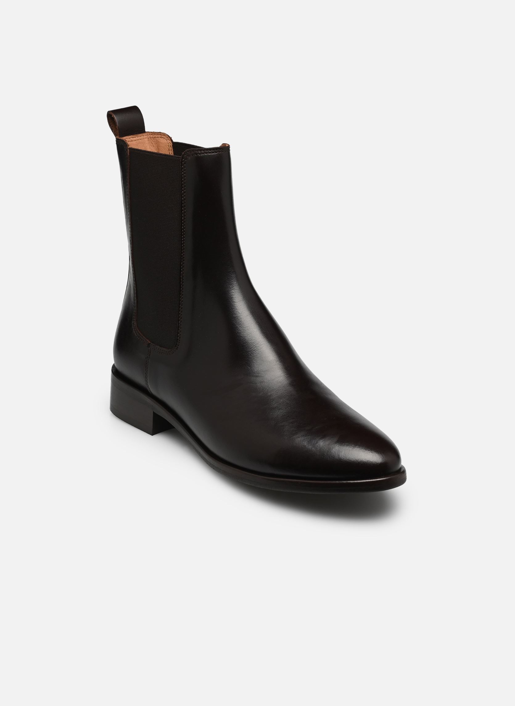 Bottines basses Eulalie femme marron Georgia Rose Bottines basses Eulalie femme marron LISSE CHOCOLAT 2