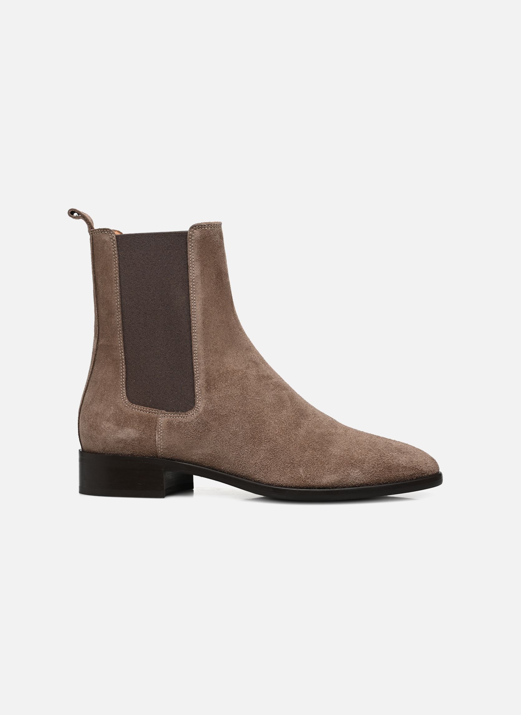 Bottines basses Eulalie femme gris Georgia Rose Bottines basses Eulalie femme gris Taupe