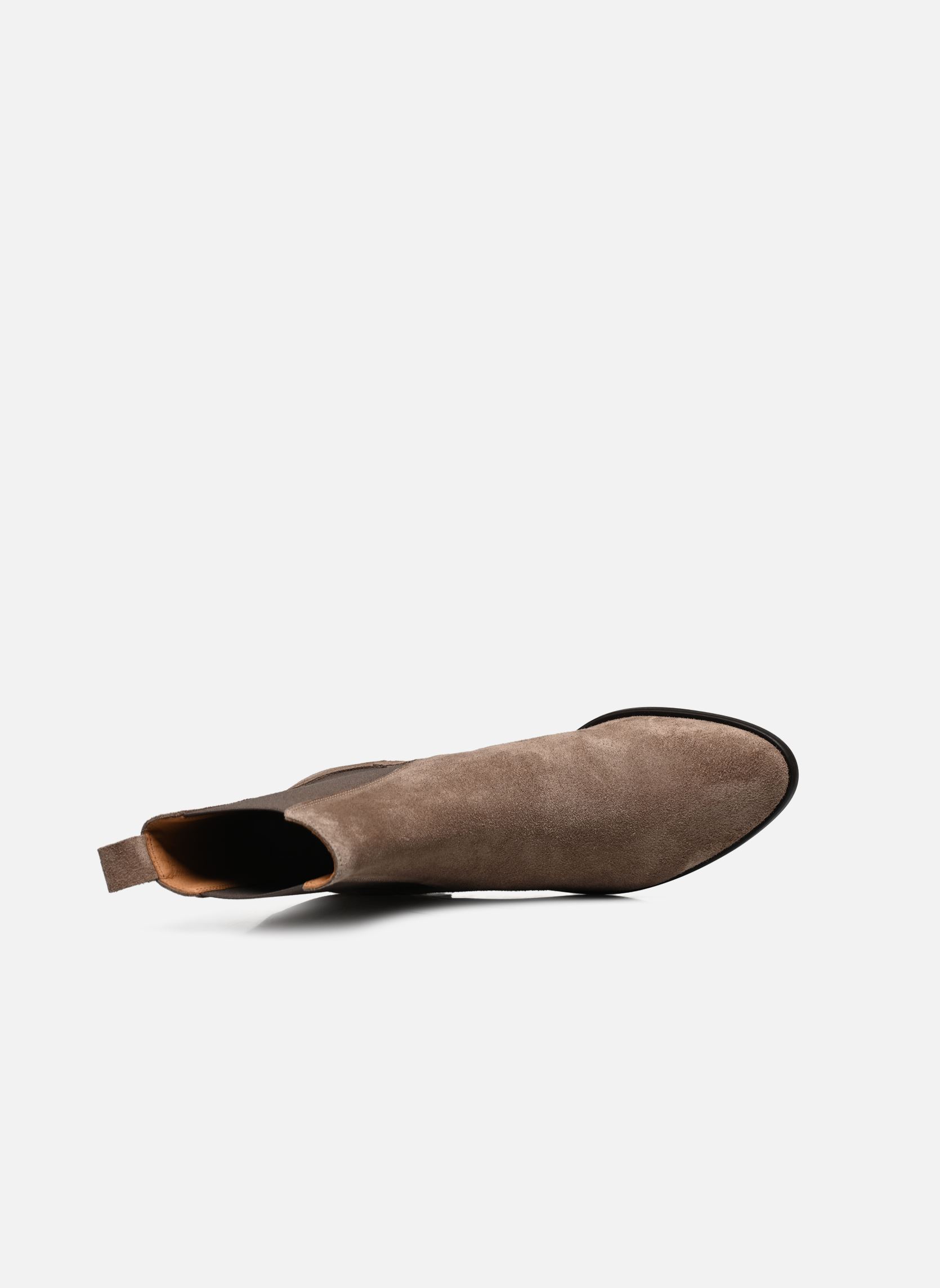 Bottines basses Eulalie femme gris Georgia Rose Bottines basses Eulalie femme gris Taupe