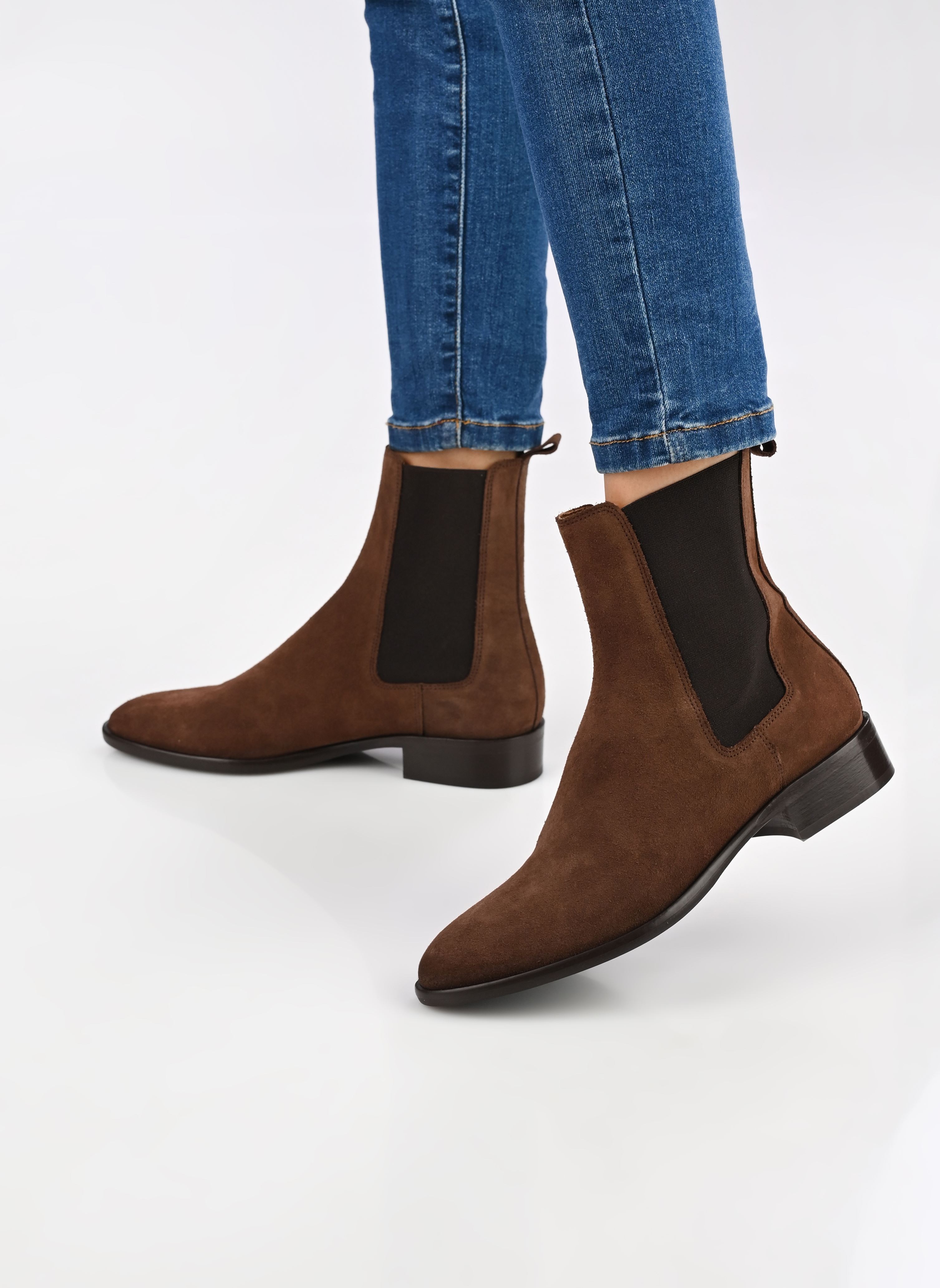 Niedrige Ankle Boots Eulalie damen braun Georgia Rose Niedrige Ankle Boots Eulalie damen braun Chocolat