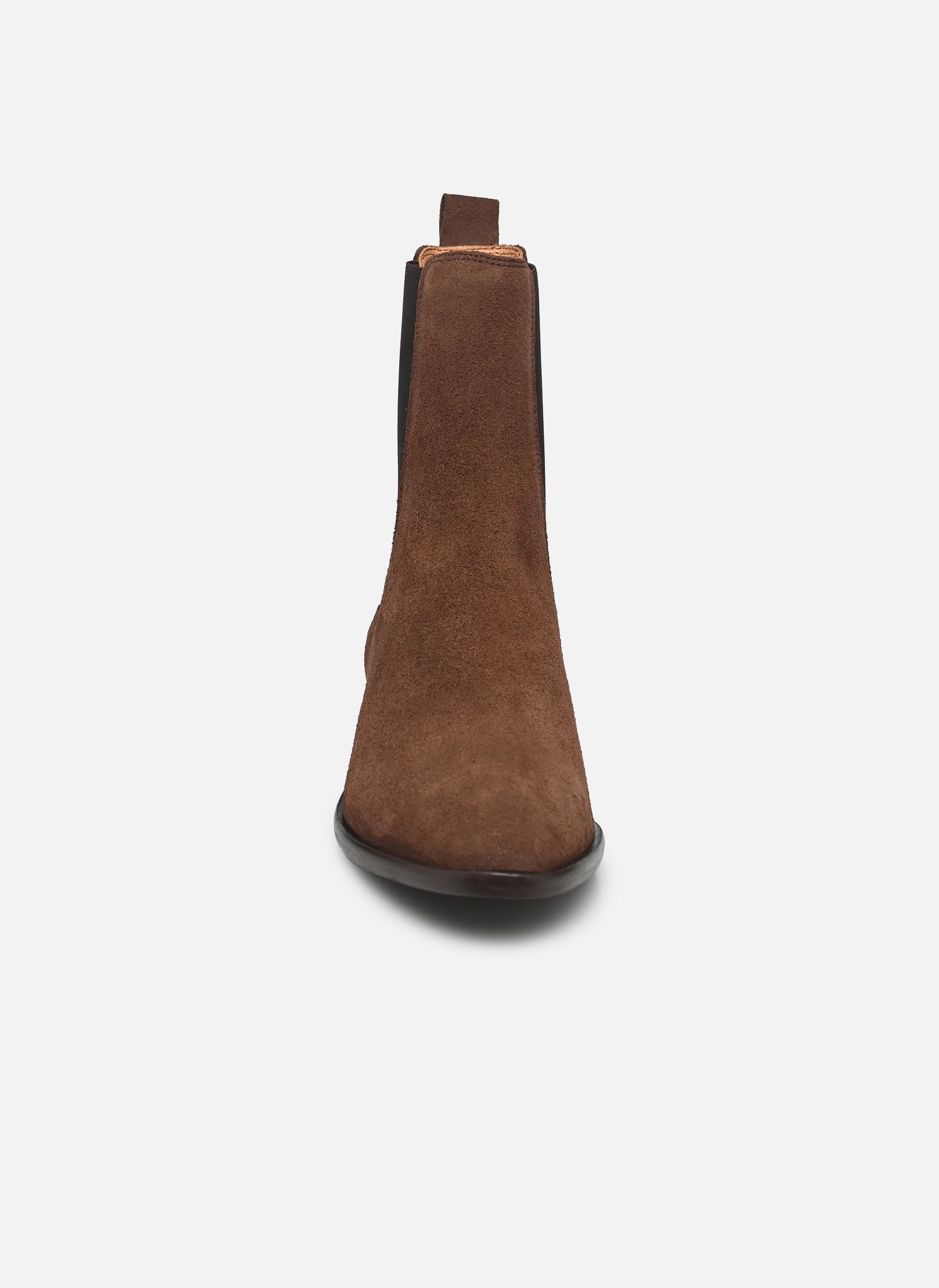 Niedrige Ankle Boots Eulalie damen braun Georgia Rose Niedrige Ankle Boots Eulalie damen braun Chocolat
