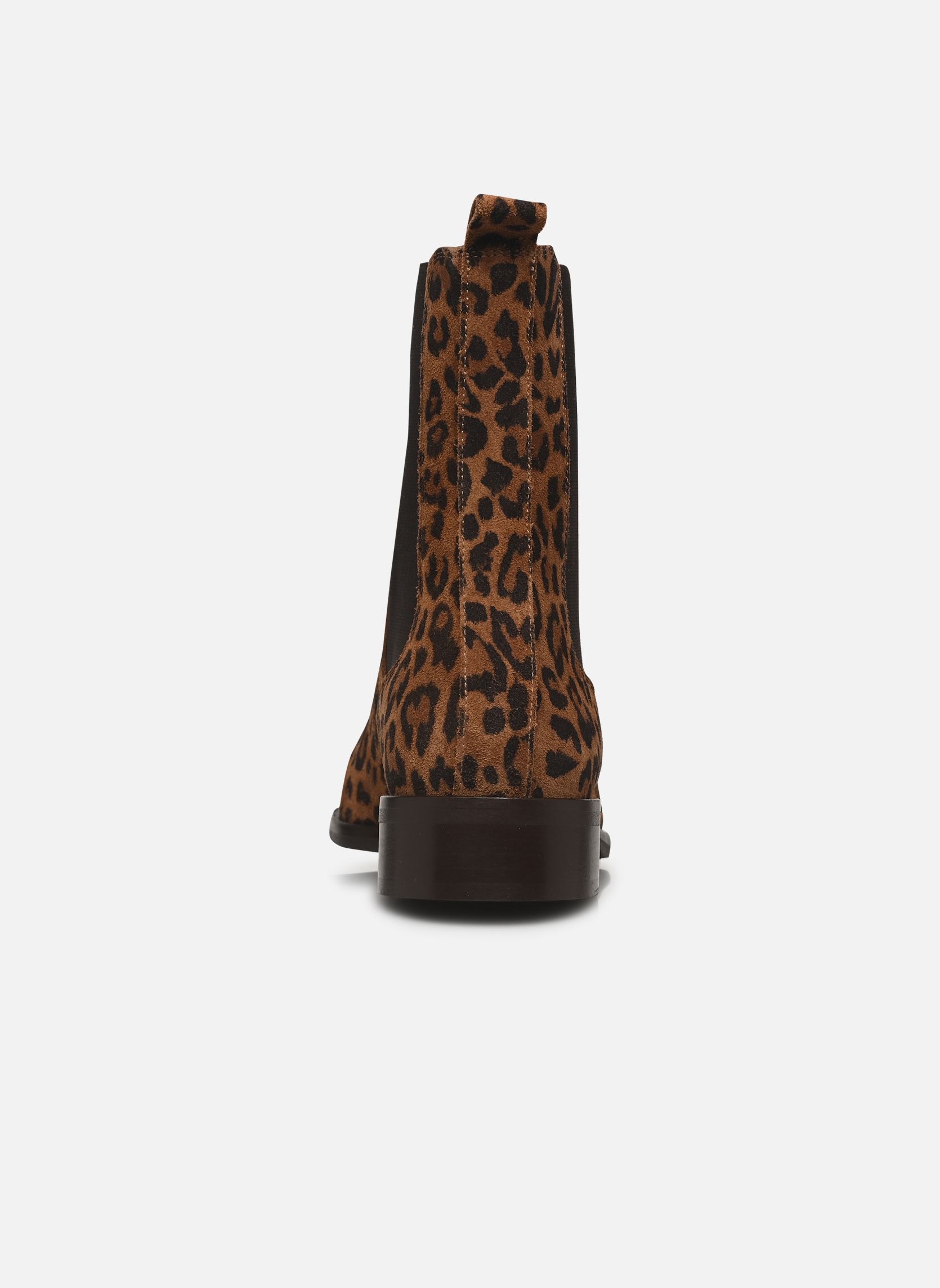 Bottines basses Eulalie femme marron Georgia Rose Bottines basses Eulalie femme marron Léopard