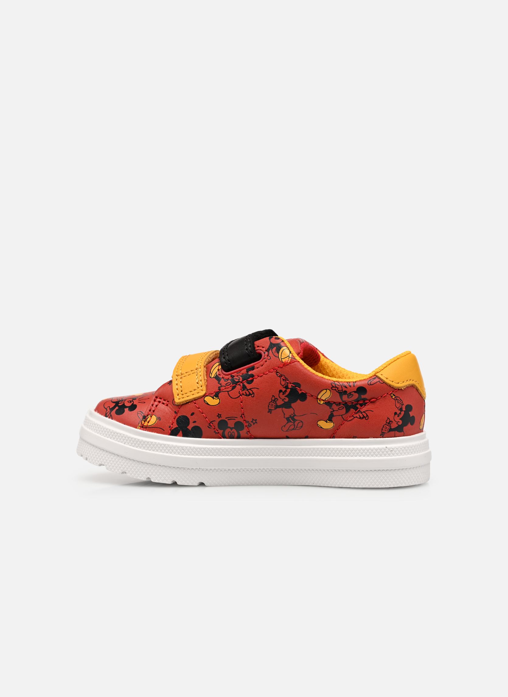Baskets basses Nova Mouse T garçon rouge Clarks Baskets basses Nova Mouse T garçon rouge RED COMBI