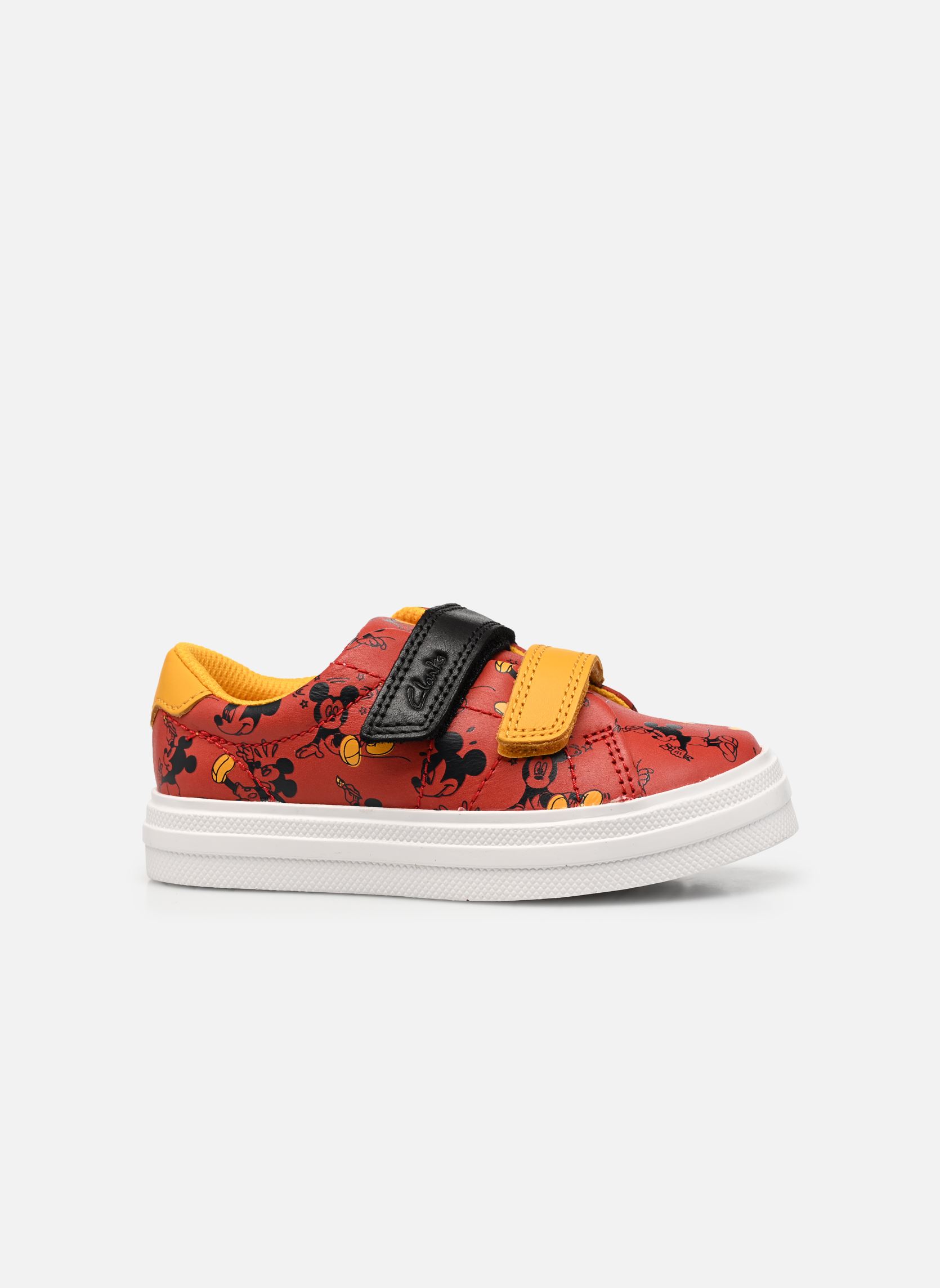 Baskets basses Nova Mouse T garçon rouge Clarks Baskets basses Nova Mouse T garçon rouge RED COMBI